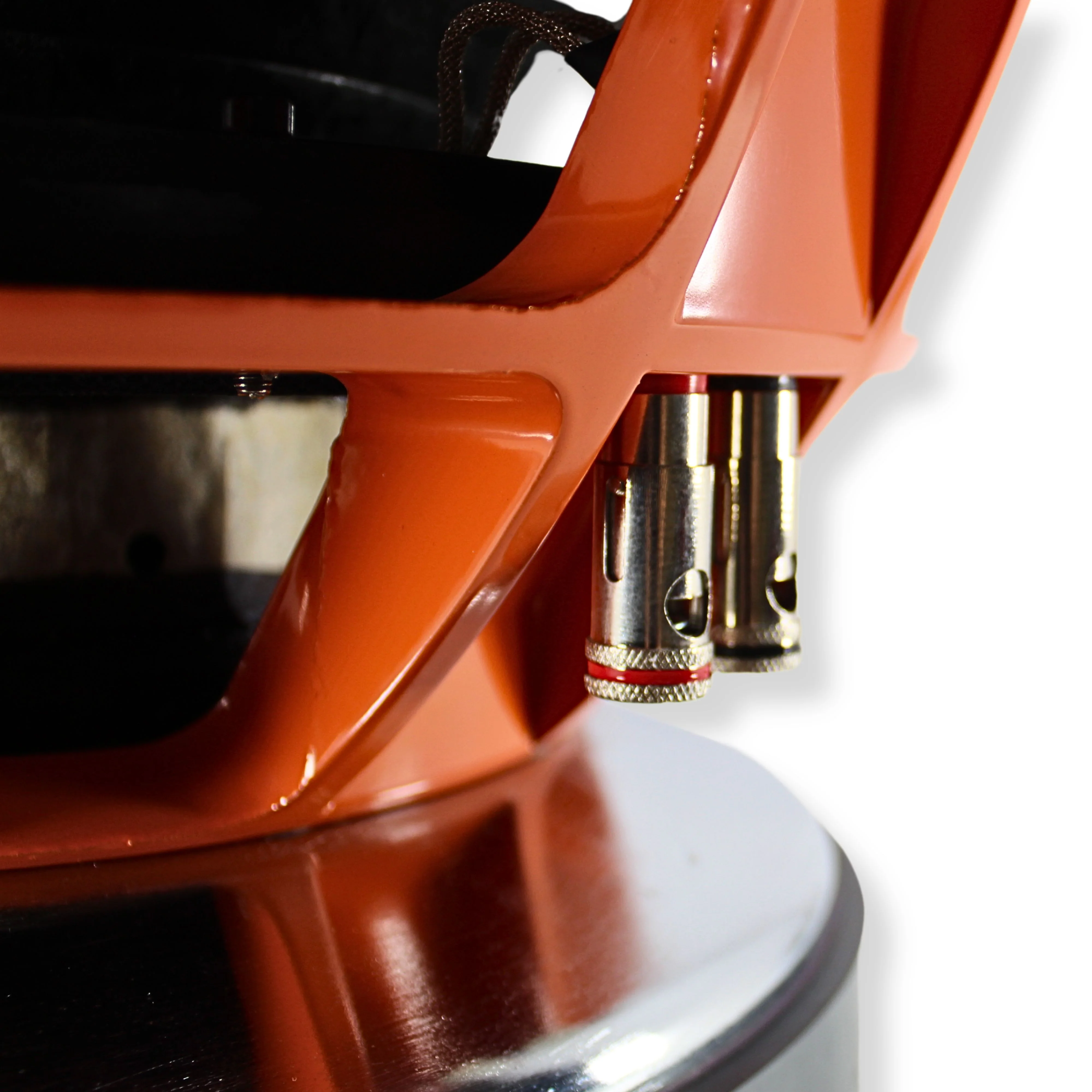 15" Dual 2-Ohm Car Audio Subwoofer 7600 watts, Avatar Volcano Orange SVL-1547-D2 - Image 5