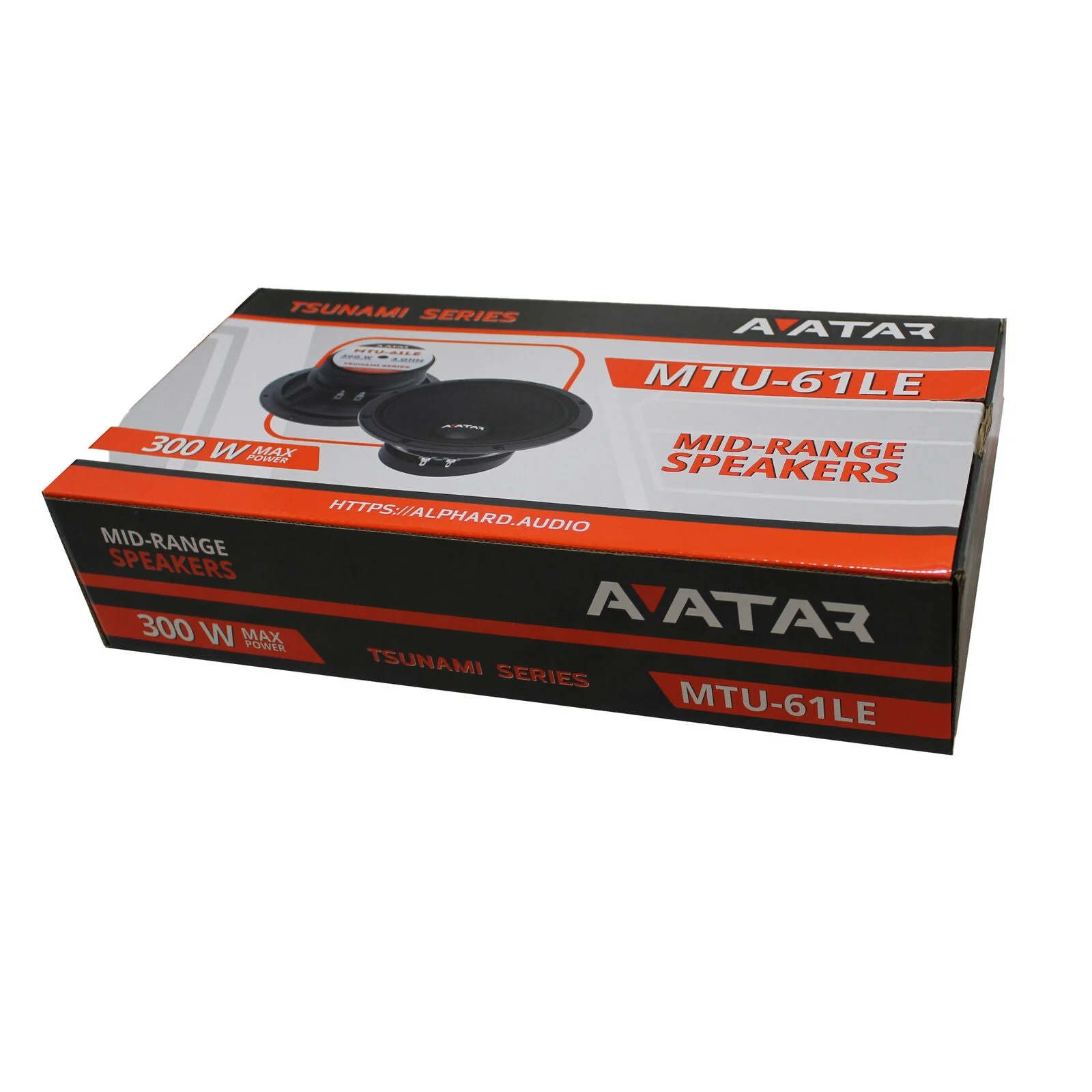 Avatar Tsunami MTU-61LE Black 300 Watts 4-Ohm 6.5" Mid-Range Speakers - Image 5