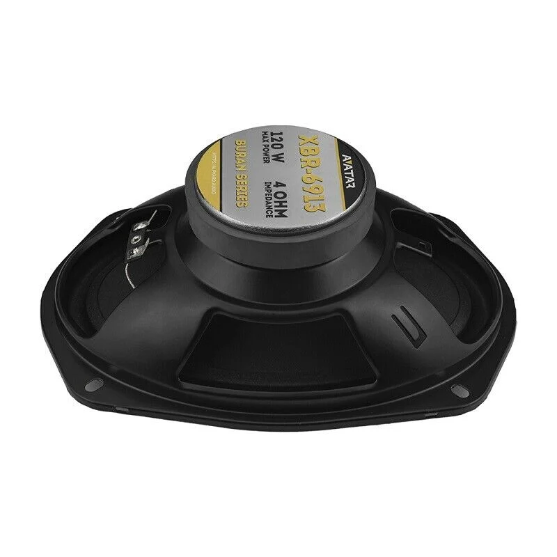 Avatar XBR-6913 6.9" 120 Watts 4 Ohm Black Coaxial Speakers - Image 3