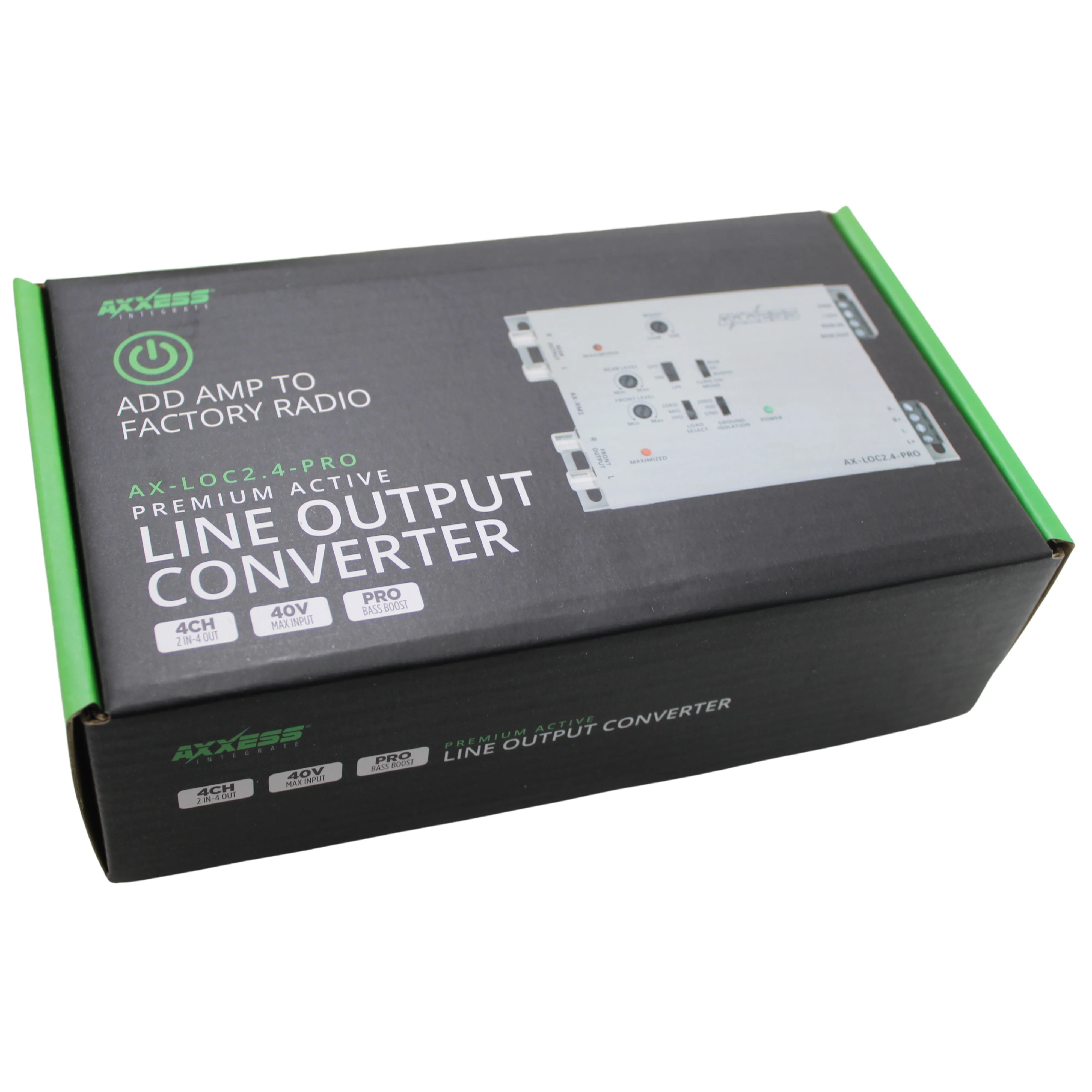 Axxess 4-Channel Active Line Output Converter with Bass Boost AX-LOC2.4-PRO - Image 5