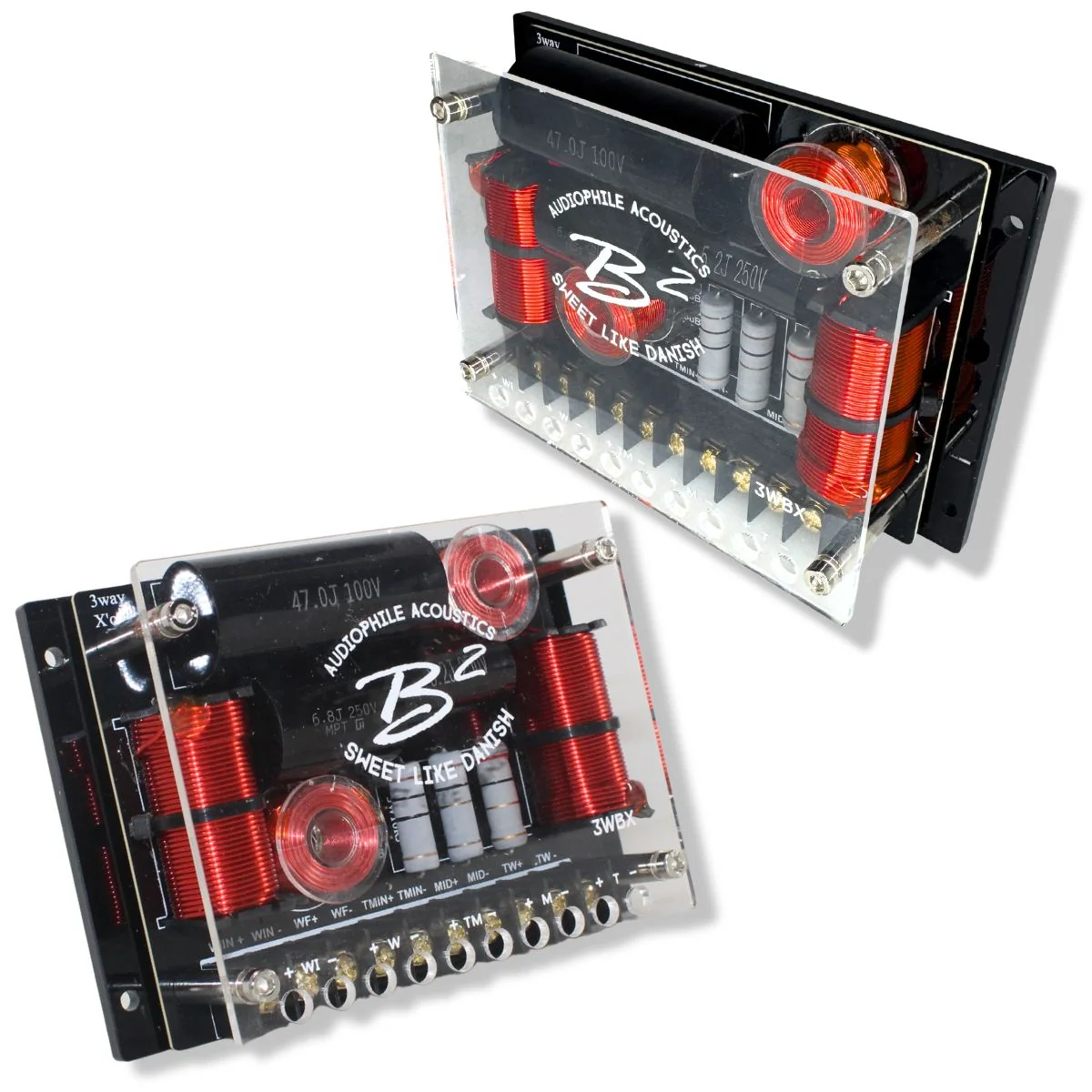 B2 Audio 6.5" REF SQ 3-Way Component Speaker System w/Crossover - Image 9