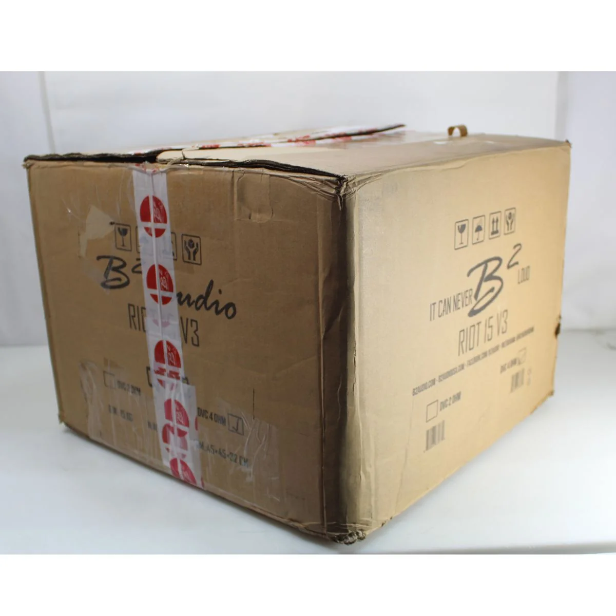 B2 Audio RIOT Series 15" 750W RMS Dual 4-Ohm 3" Voice Coil Subwoofer OPEN BOX - Image 6