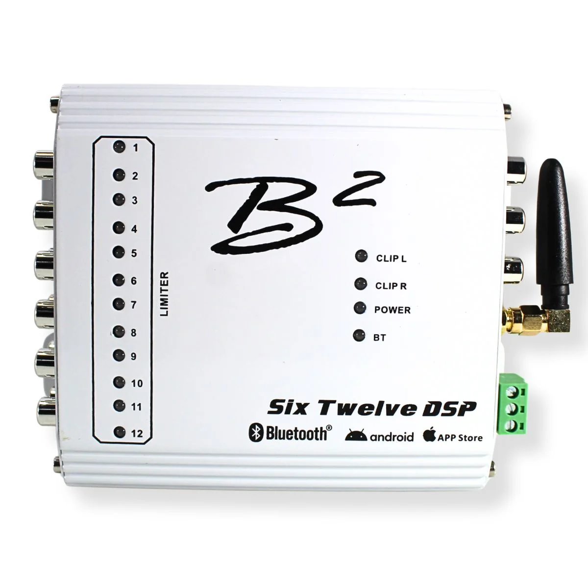 B2 Audio SixTwelve White 12Ch Bluetooth DSP 4V 96kHz with Floating Mount Bracket - Image 4