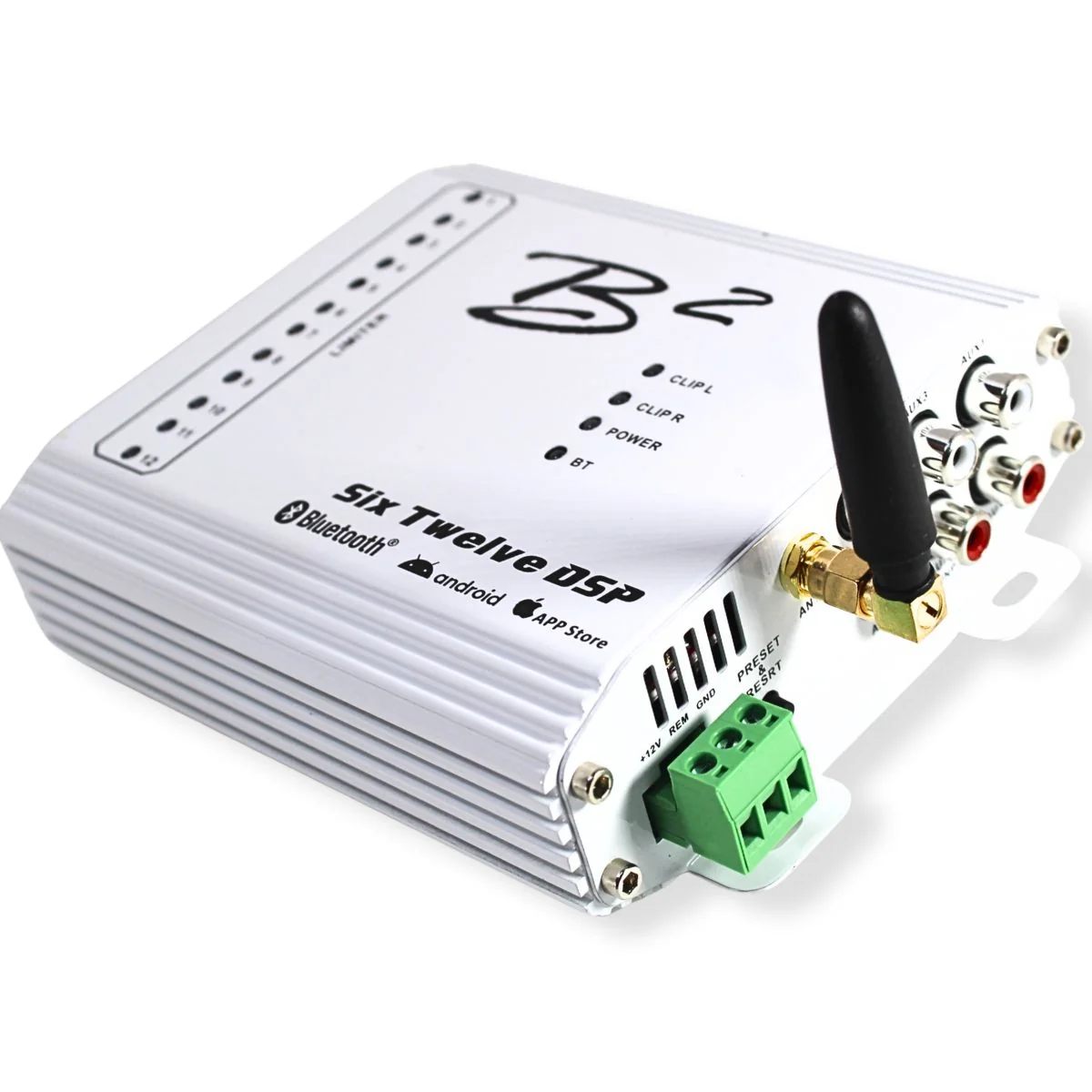 B2 Audio SixTwelve White 12Ch Bluetooth DSP 4V 96kHz with Floating Mount Bracket - Image 5