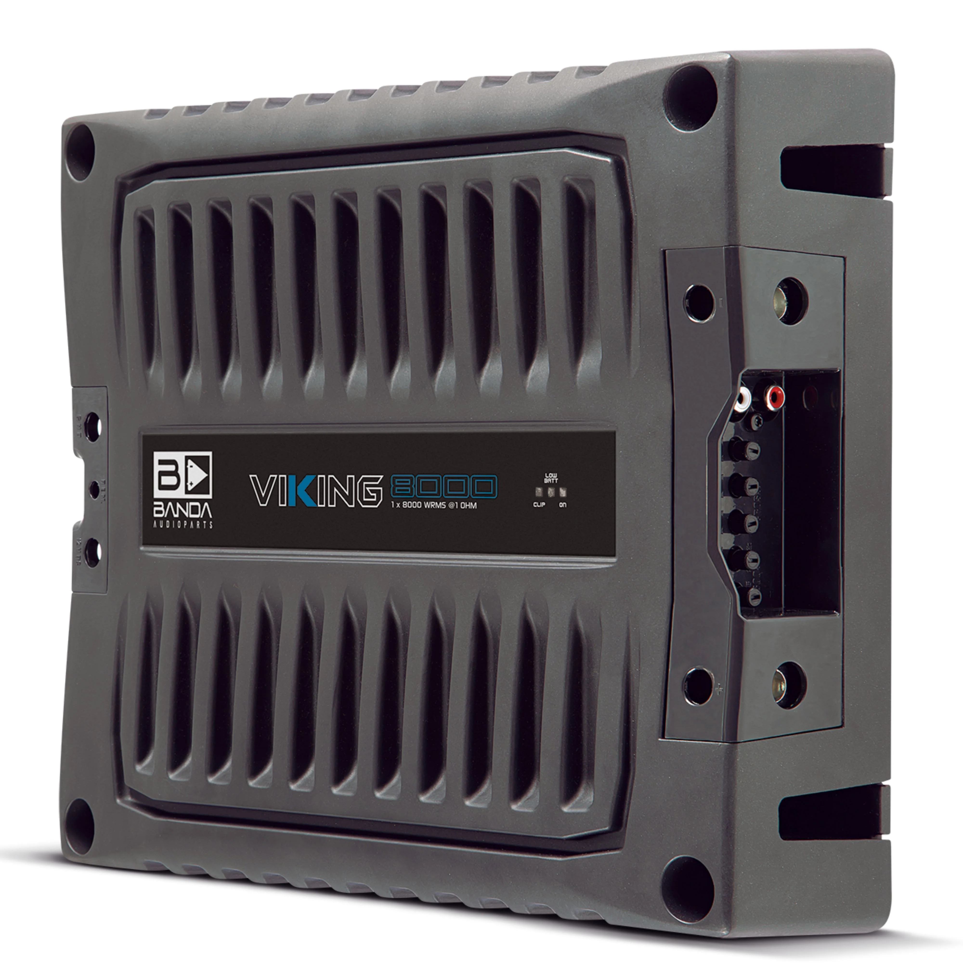 Banda 8K Watt 1-Ohm Monoblock VIKING Line Aluminum Brazilian Amplifier - Image 3