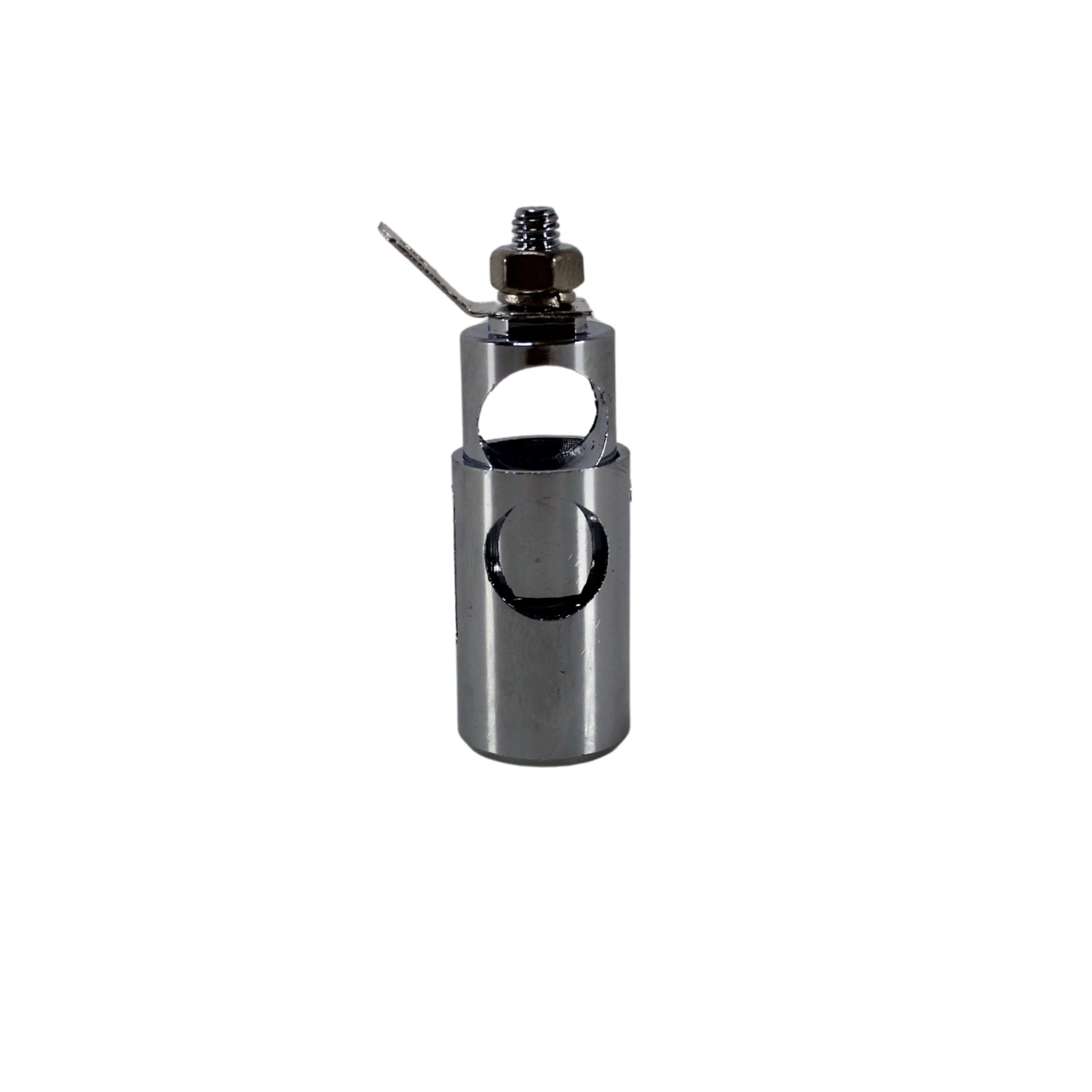 Big Jeff Audio 4 Gauge Brass/Nickel Plated Speaker Push Terminal
