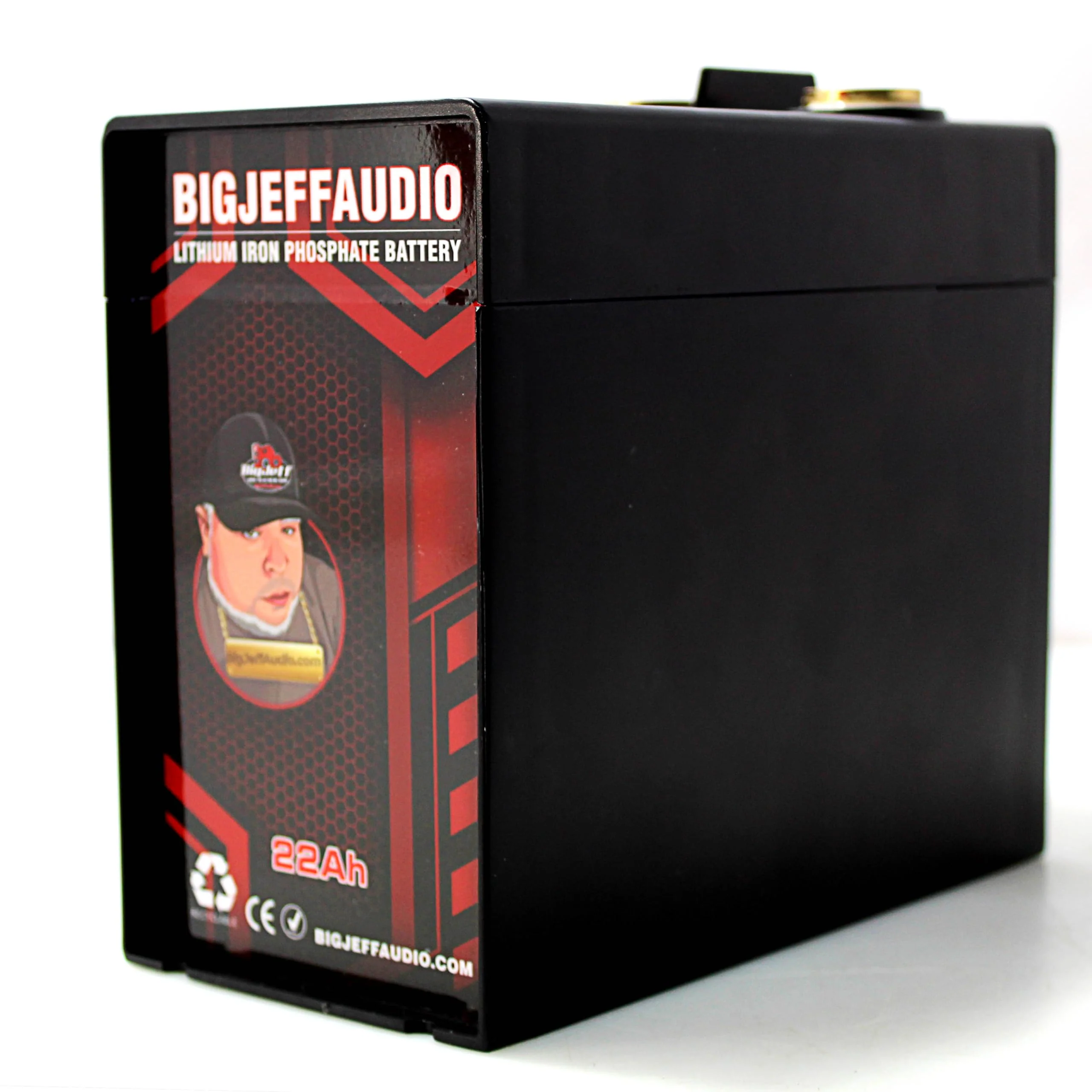 Big Jeff Car Audio Compact 22AH 12V Lithium LFP Battery 6000W / BJ-LI-22AH - Image 4