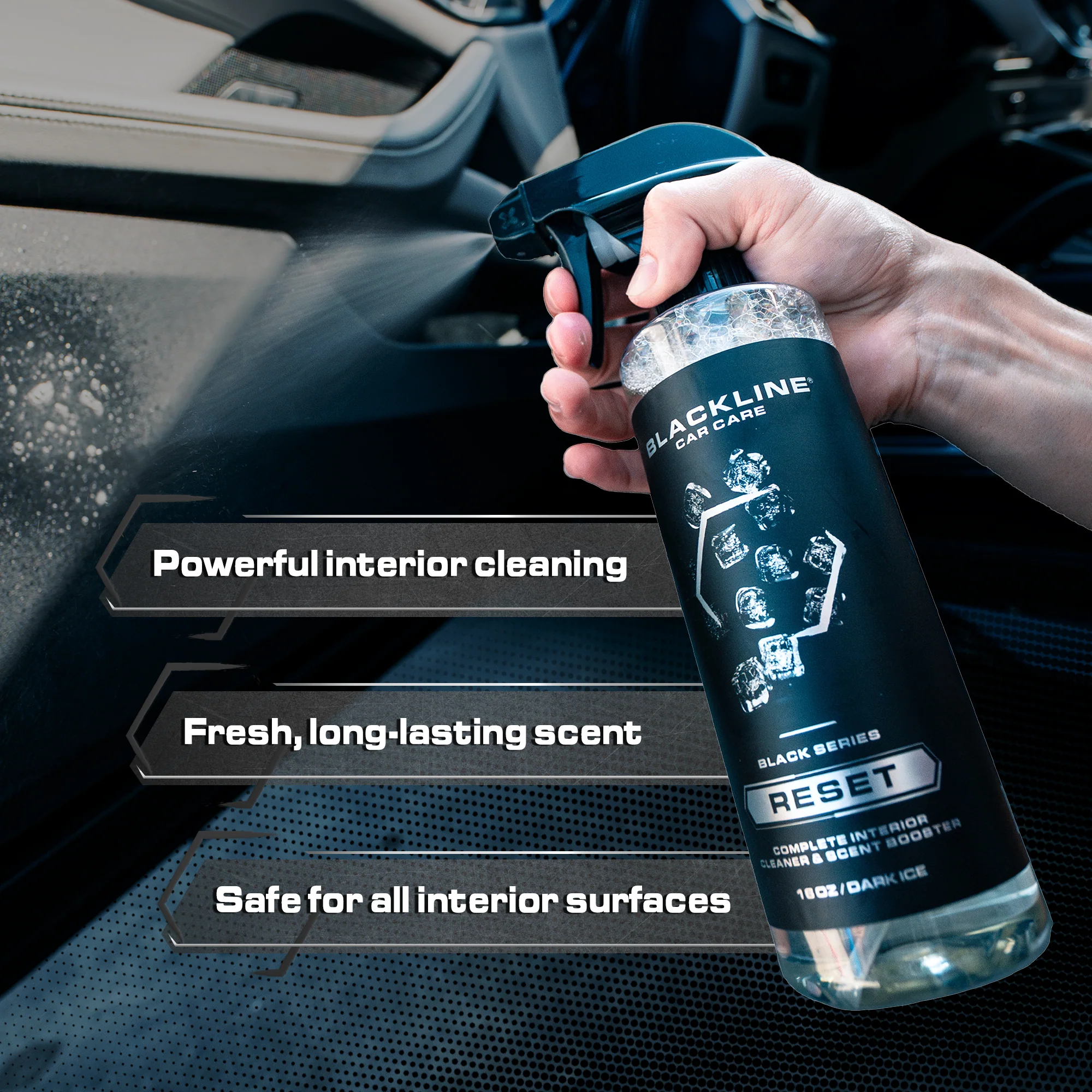 BLACKLINE® RESET INTERIOR CLEANER & SCENT BOOSTER - Image 2