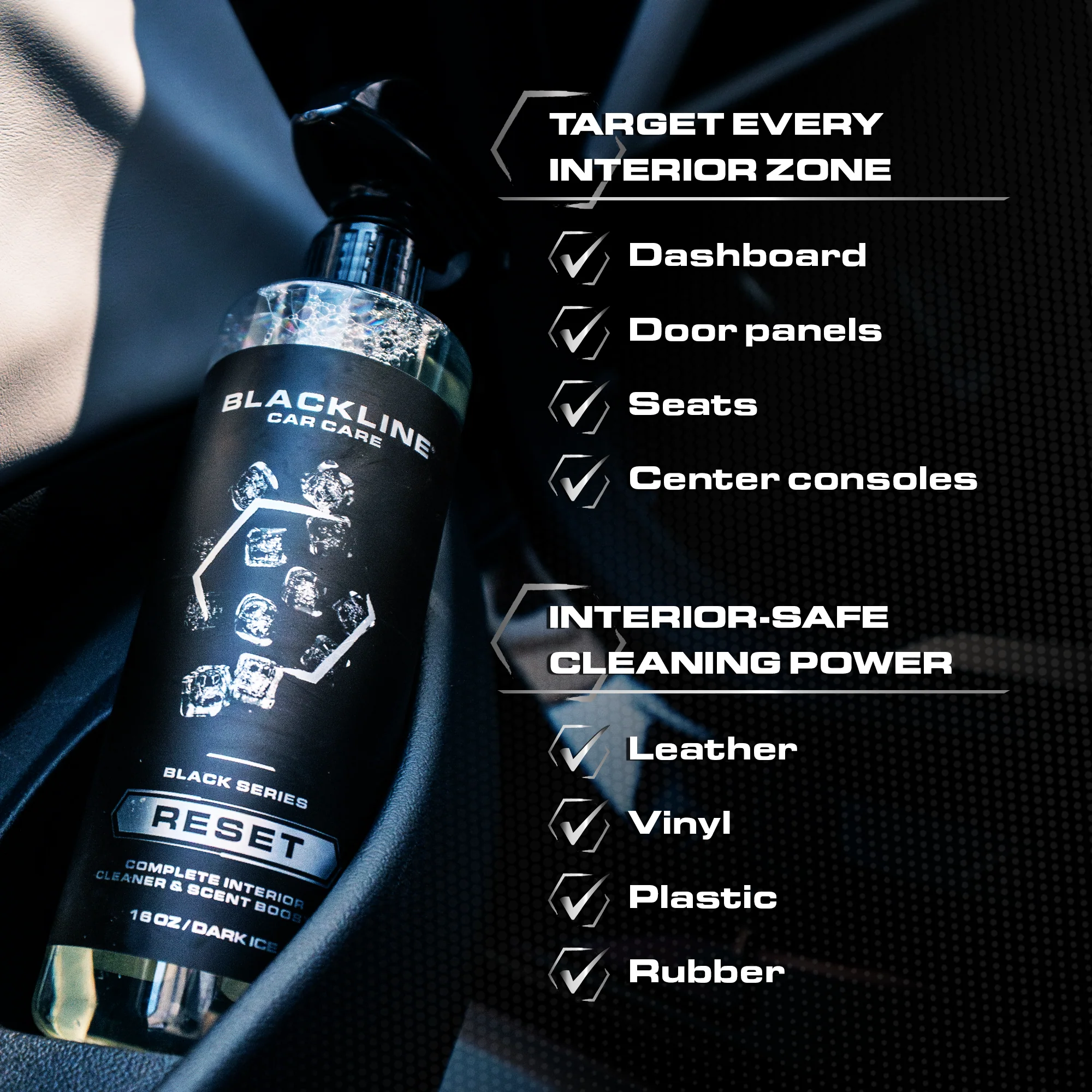 BLACKLINE® RESET INTERIOR CLEANER & SCENT BOOSTER - Image 5