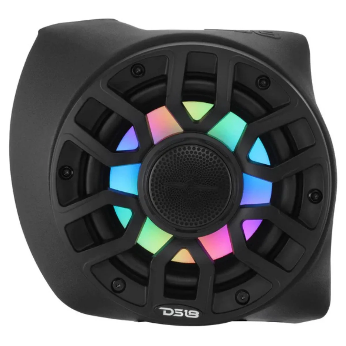 Can-Am X3 Rear B Pillar Pods w 6.5"  150 Watt RMS Speakers LED DS18 NXL-IQ6/BK - Image 2