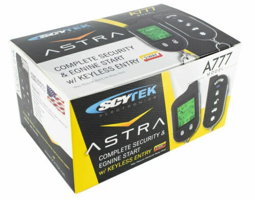 Car Alarm Security System, Keyless Entry 2-Way LCD 4 Door Locks Scytek A777 - Image 7
