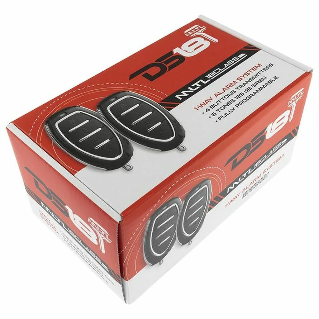 Car Alarm Security System Shock Sensor, Keyless Entry 2 Door Locks DS18 - Image 6