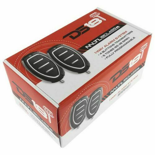 Car Alarm Security System w/ Shock Sensor, Keyless Entry and 4 Door Locks DS18 - Image 6