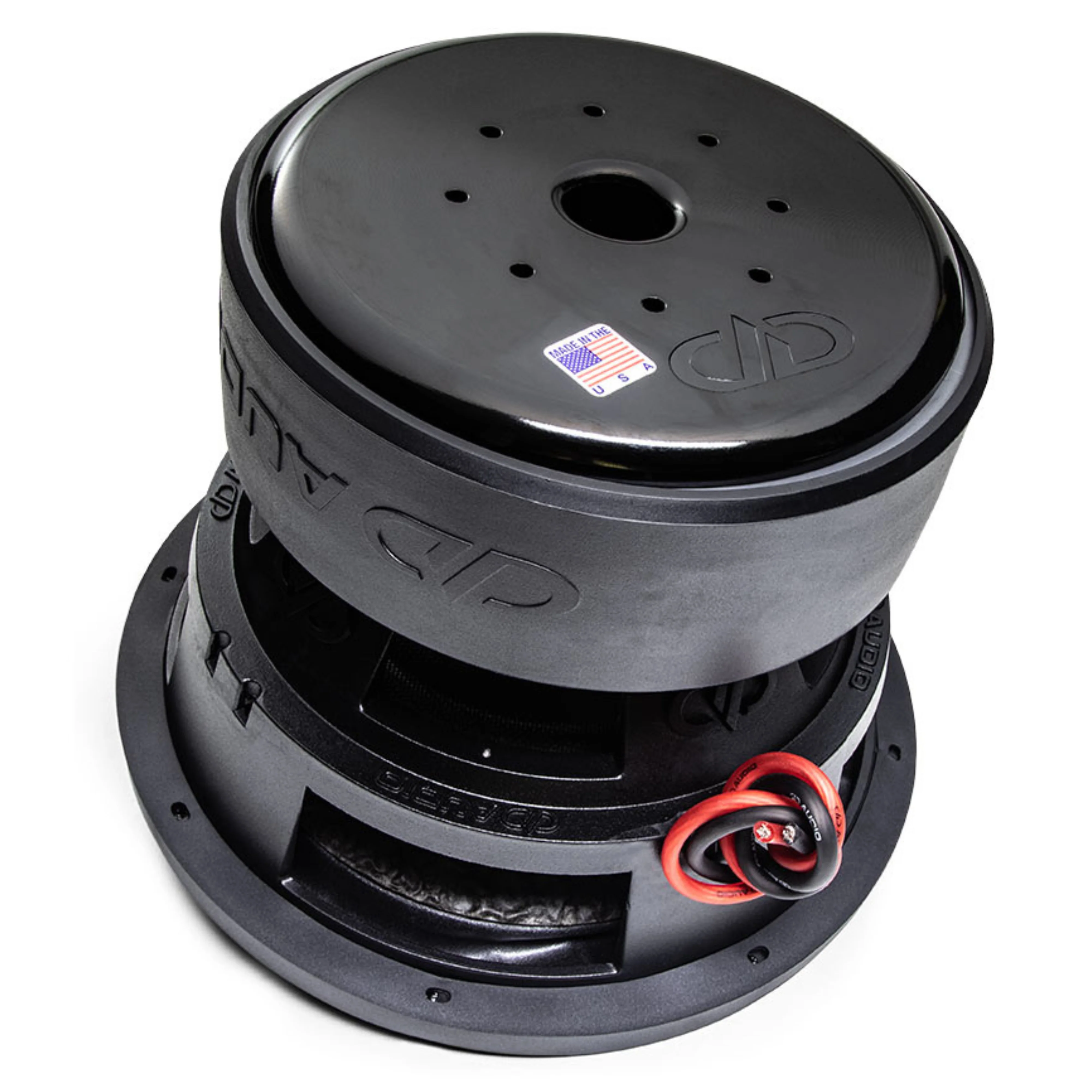 DD Audio 12" Dual 1 Ohm 10000W Peak/2500W RMS Power Tuned Subwoofer 9912b (ESP) - Image 4