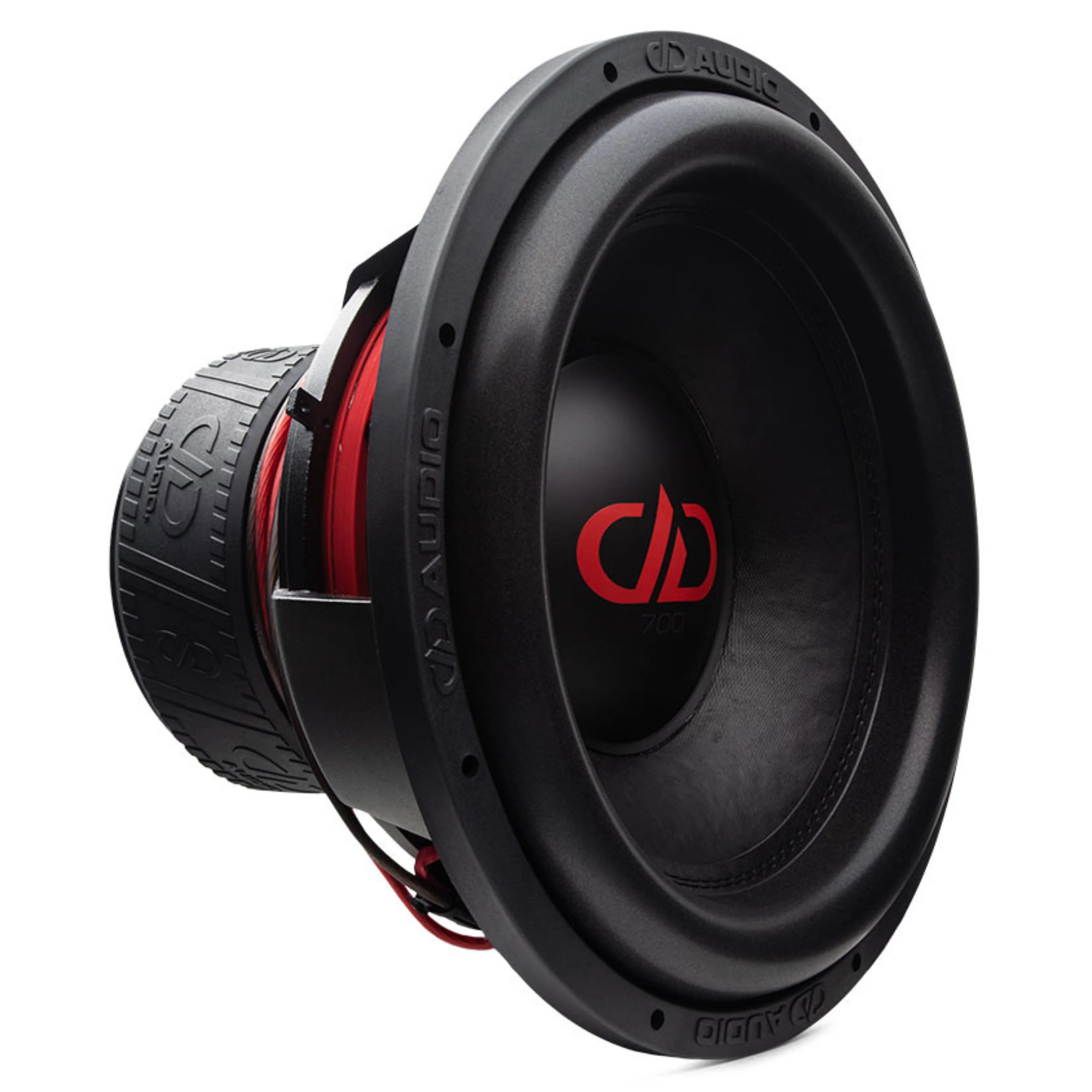 DD Audio 15" Dual 4 Ohm 4500W Peak/1500W RMS Power Tuned Subwoofer 715f-D4