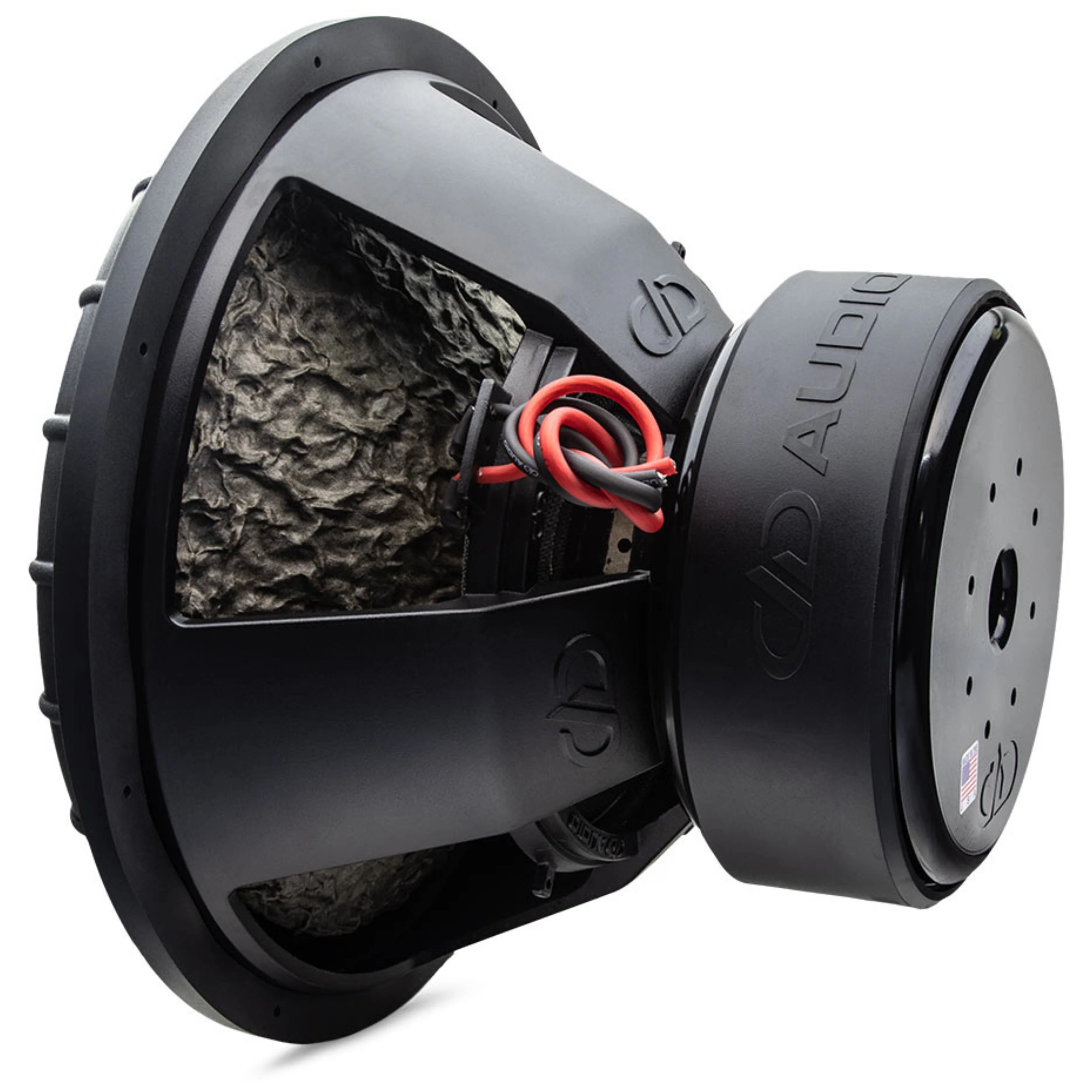 DD Audio 18" Dual 1 Ohm 10000W Peak/2500W RMS Power Tuned Subwoofer 9918b (ESP) - Image 3