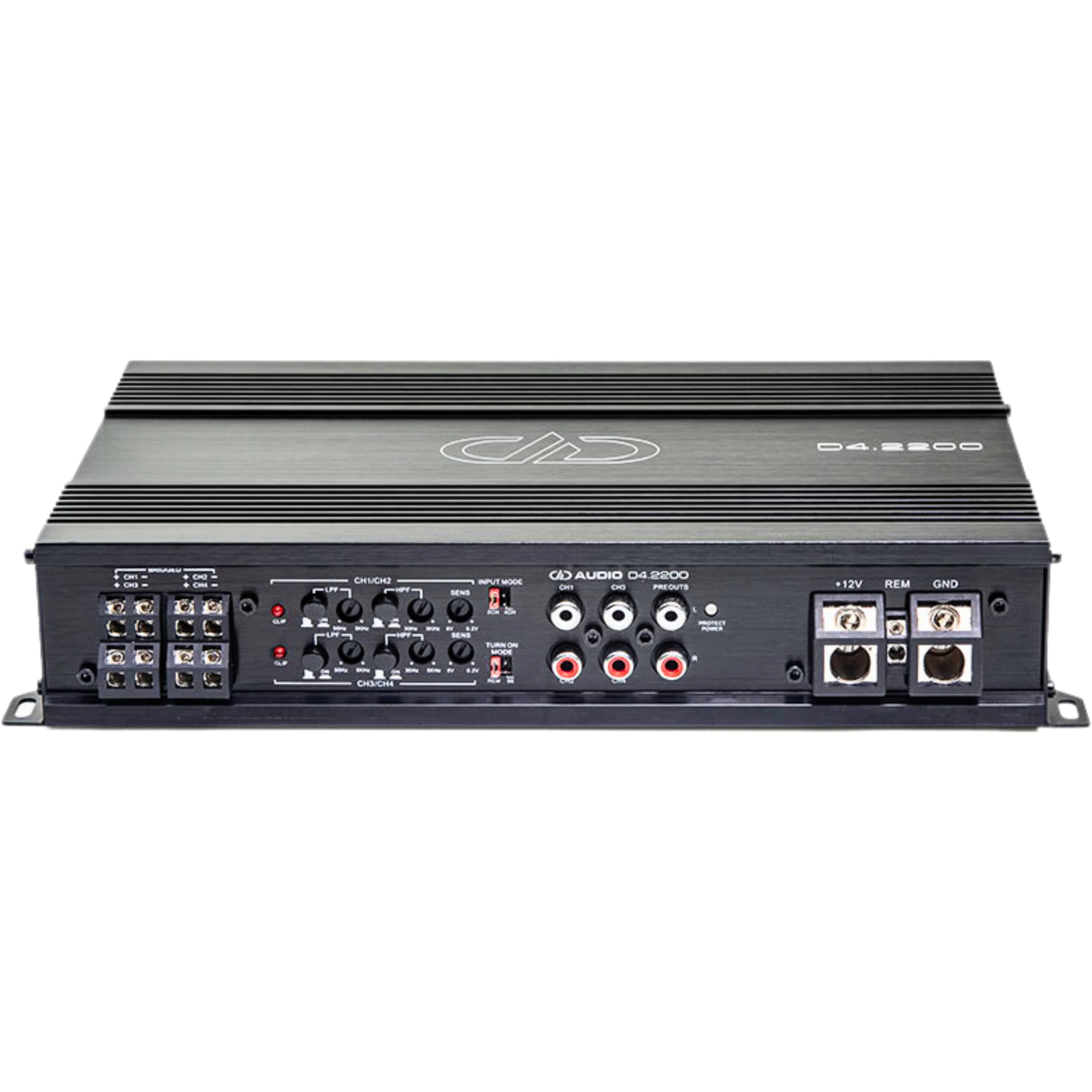 DD Audio D Series 2200W Dynamic Power 4-Ch 1-Ohm Compact Amplifier / DD-D4-2200 - Image 3