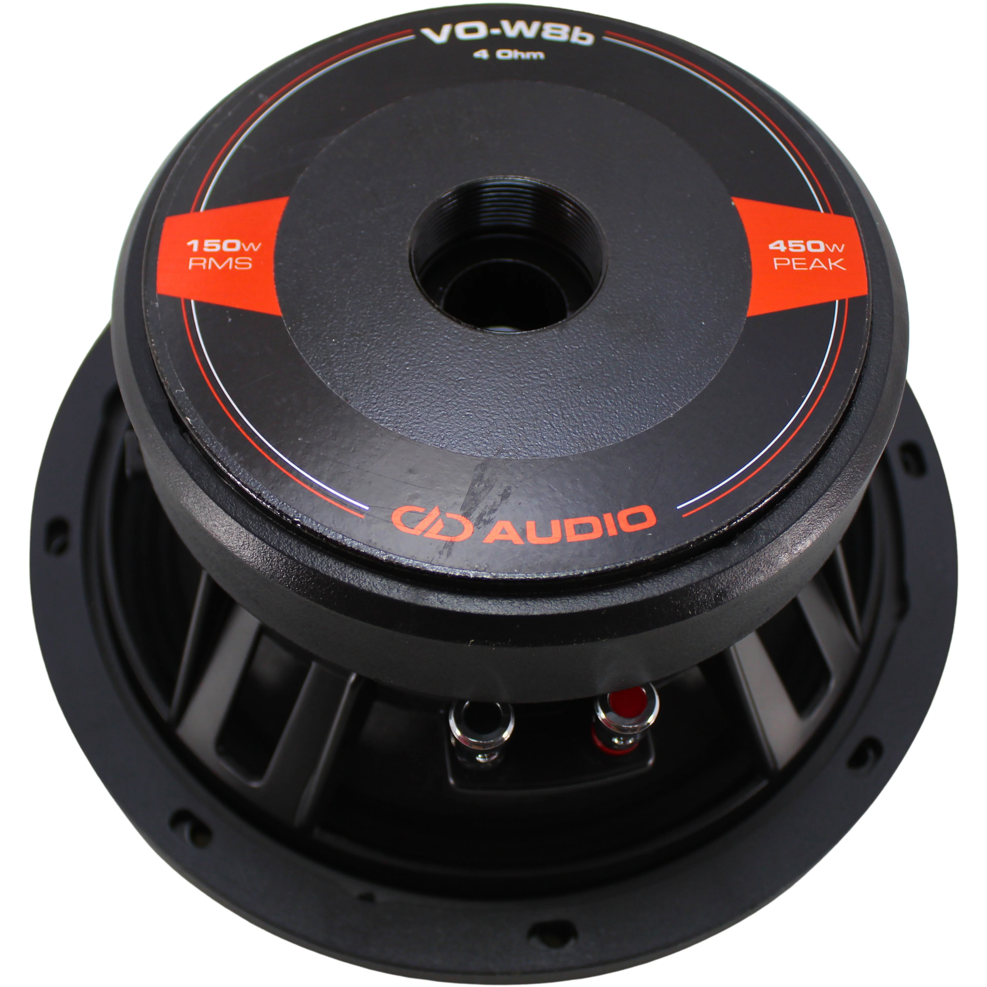 DD Audio VO-W Series 8" 150W RMS 4-Ohm SVC Voice Optimized Midwoofer / VO-W8B-S4 - Image 5