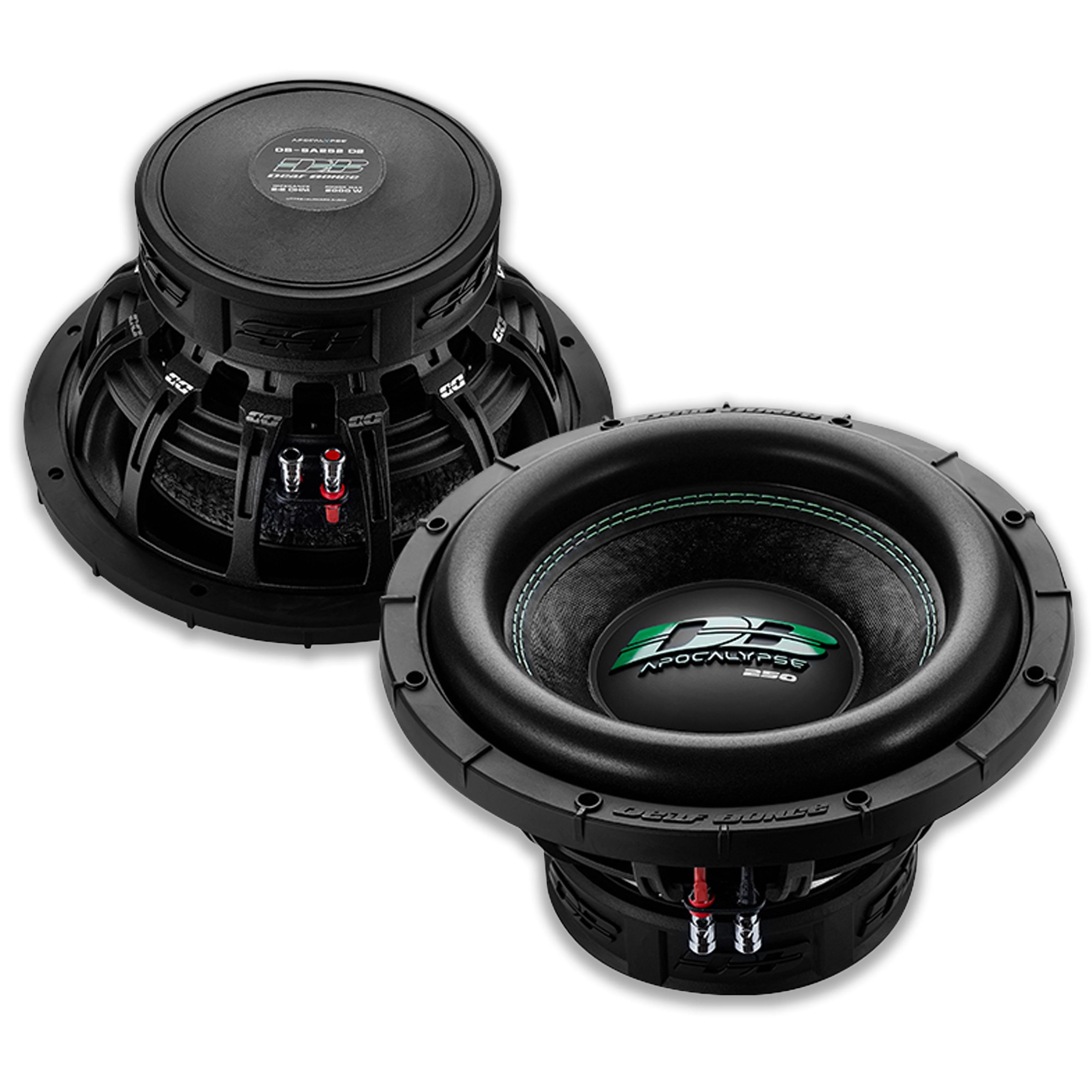 Deaf Bonce Apocalypse DB-SA252 D1 12" 2000 Watt Dual 1 Ohm Subwoofer - Image 4
