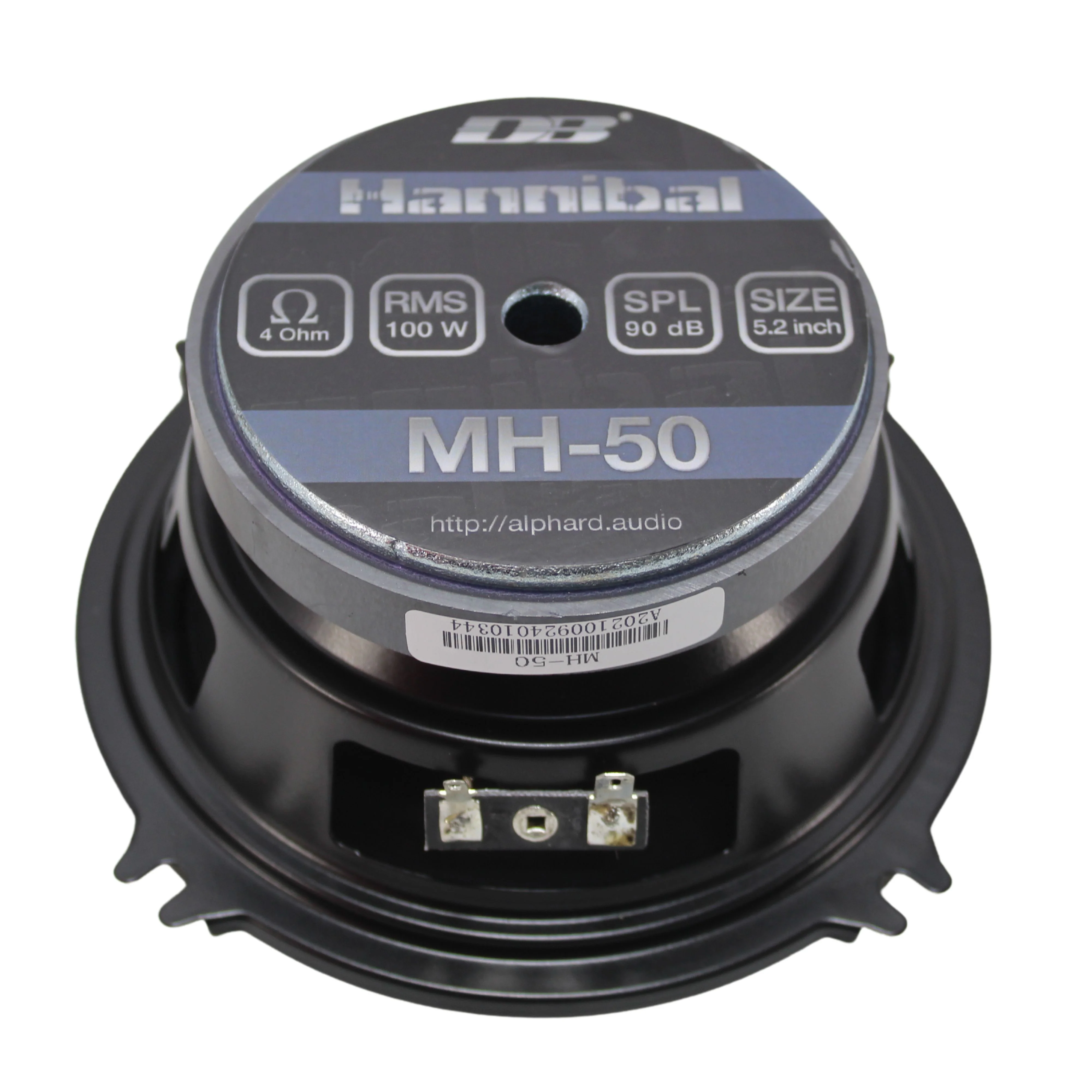 Deaf Bonce Car Audio 5" Midrange Speakers 200 Watt 4 Ohm Hannibal Black MH-50 - Image 5