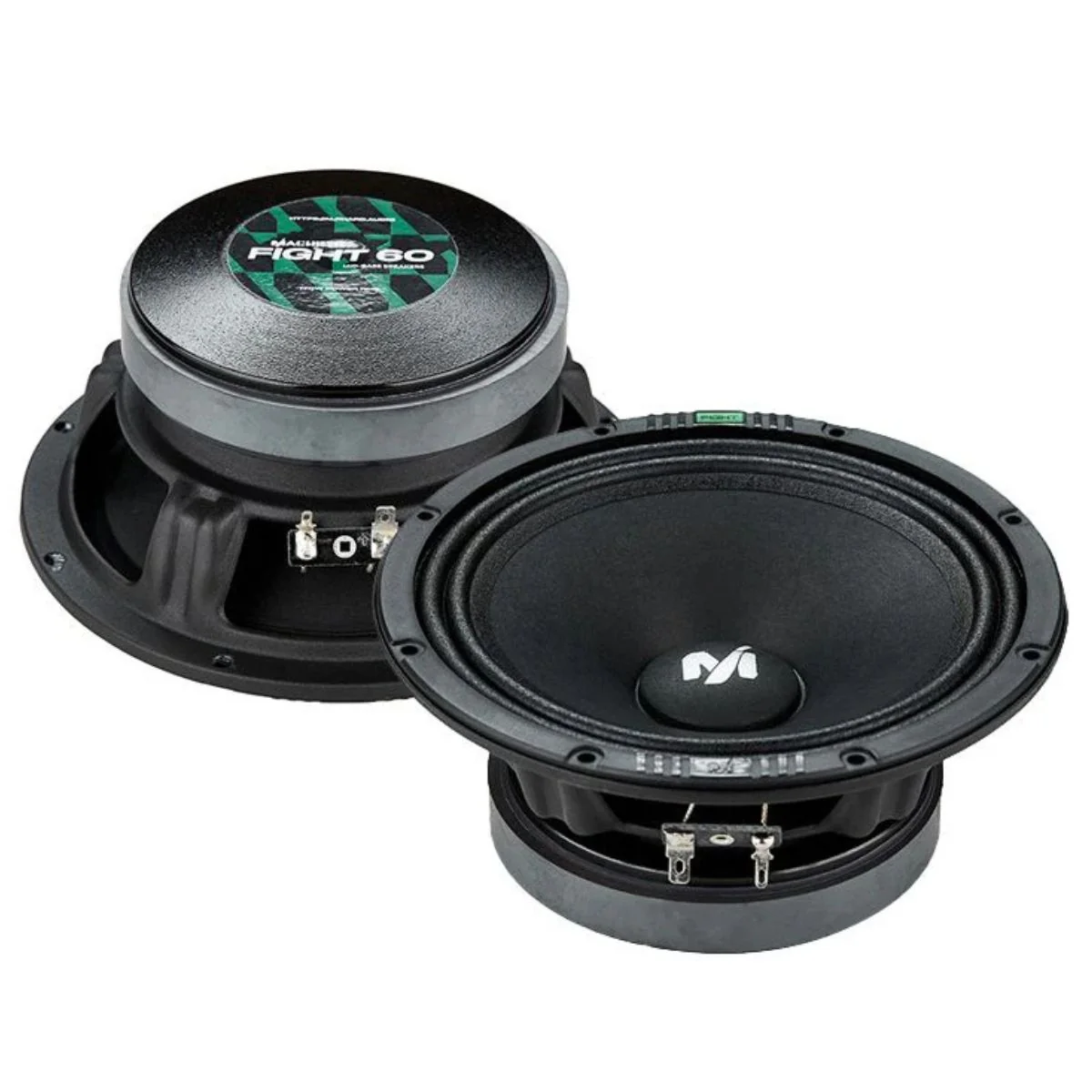 Deaf Bonce 6.5" Midbass 170 W RMS 4-Ohm Machete Pro Car Audio Speakers Pair