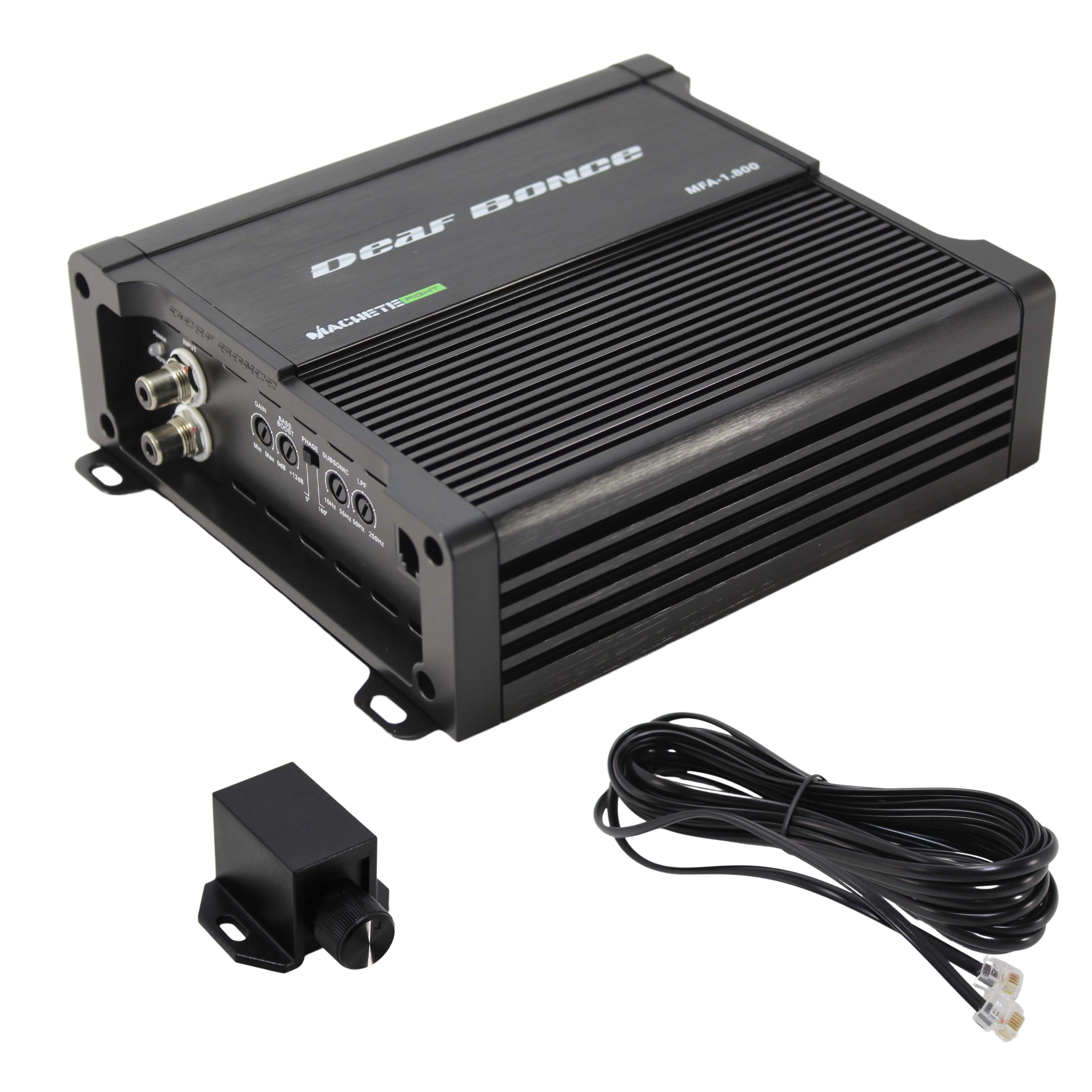 Deaf Bonce Machete 800 Watt RMS 1 Ohm Class D Monoblock Amplifier MFA-1.800