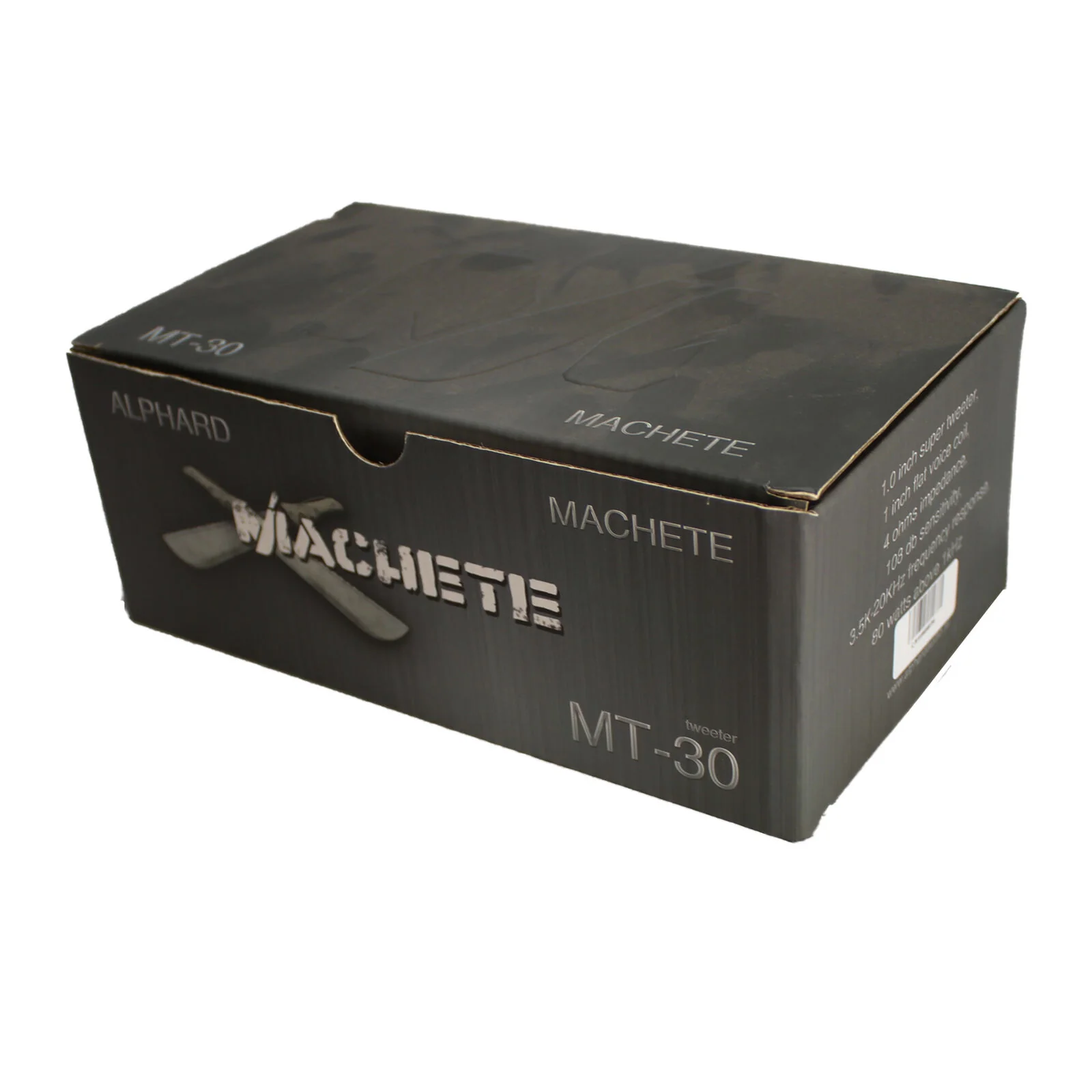 Deaf Bonce Machete 80 Watt 4 Ohm Super Bullet Tweeter Pair Black MT-30 - Image 6