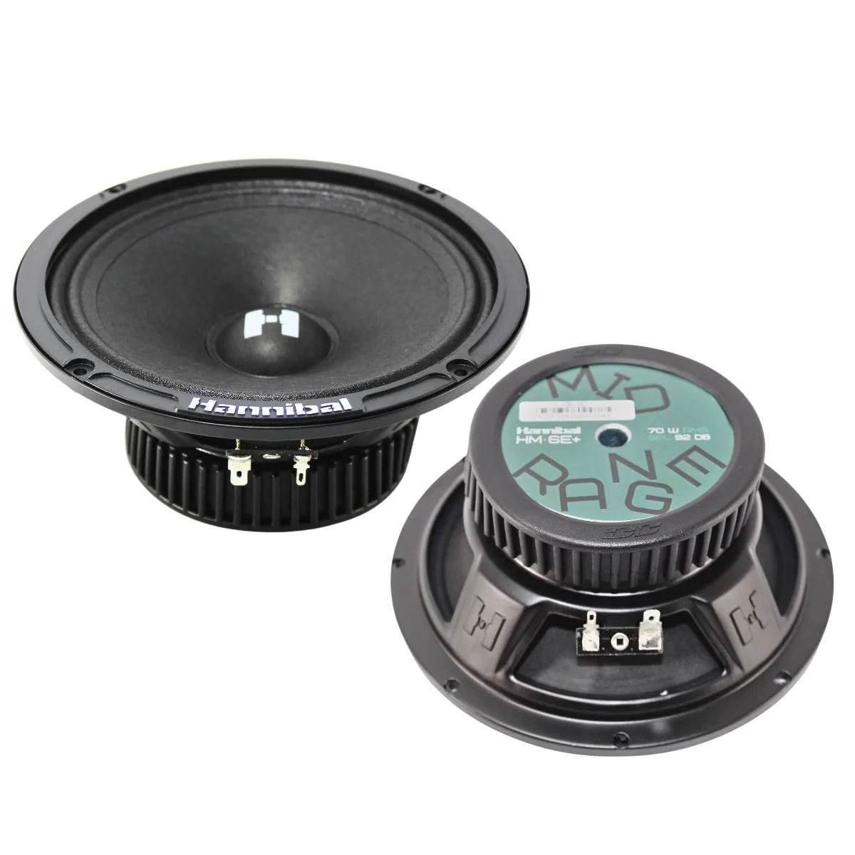 Deaf Bonce Hannibal Pair of 6.5" 4 ohm 140 Watts Max Mid Range Speakers