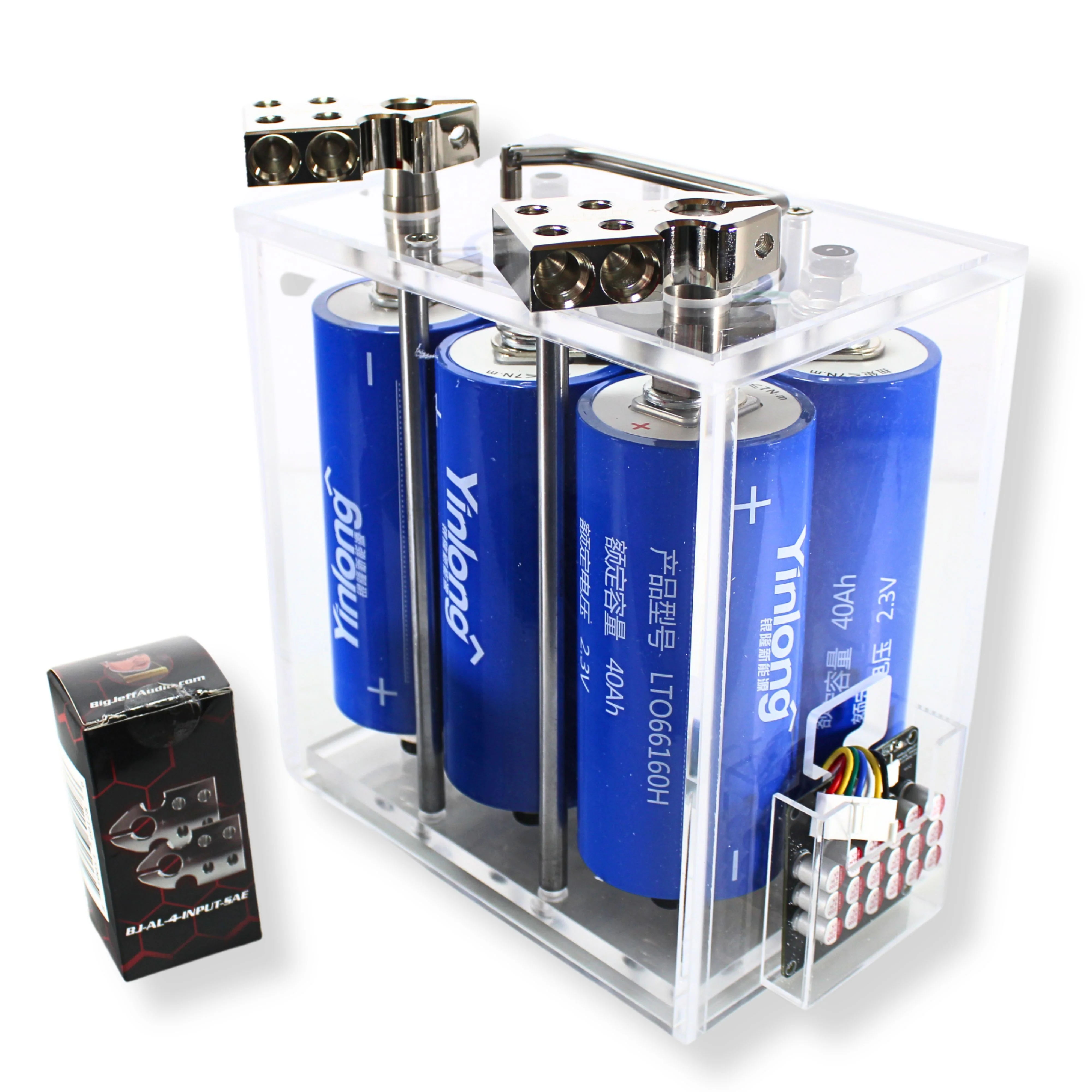 DIY Plug & Play Yinlong 40AH LTO Lithium Titanate 12v 6 Cell Bank w/ Balancer