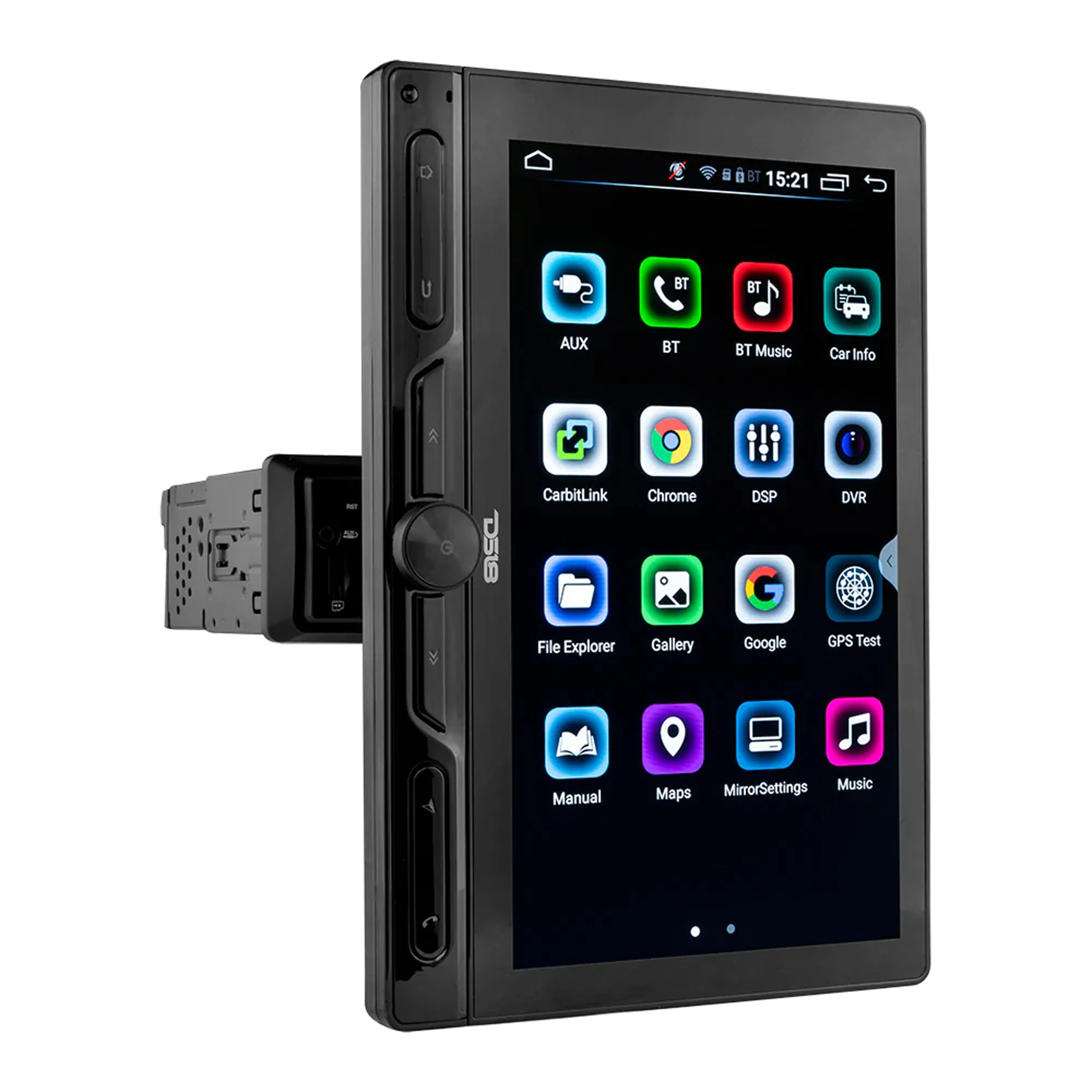 DS18 10.5" Bluetooth Radio 1DIN Mirror-Link USB/SD/AUX + Remote & DSP DDX10.5AD