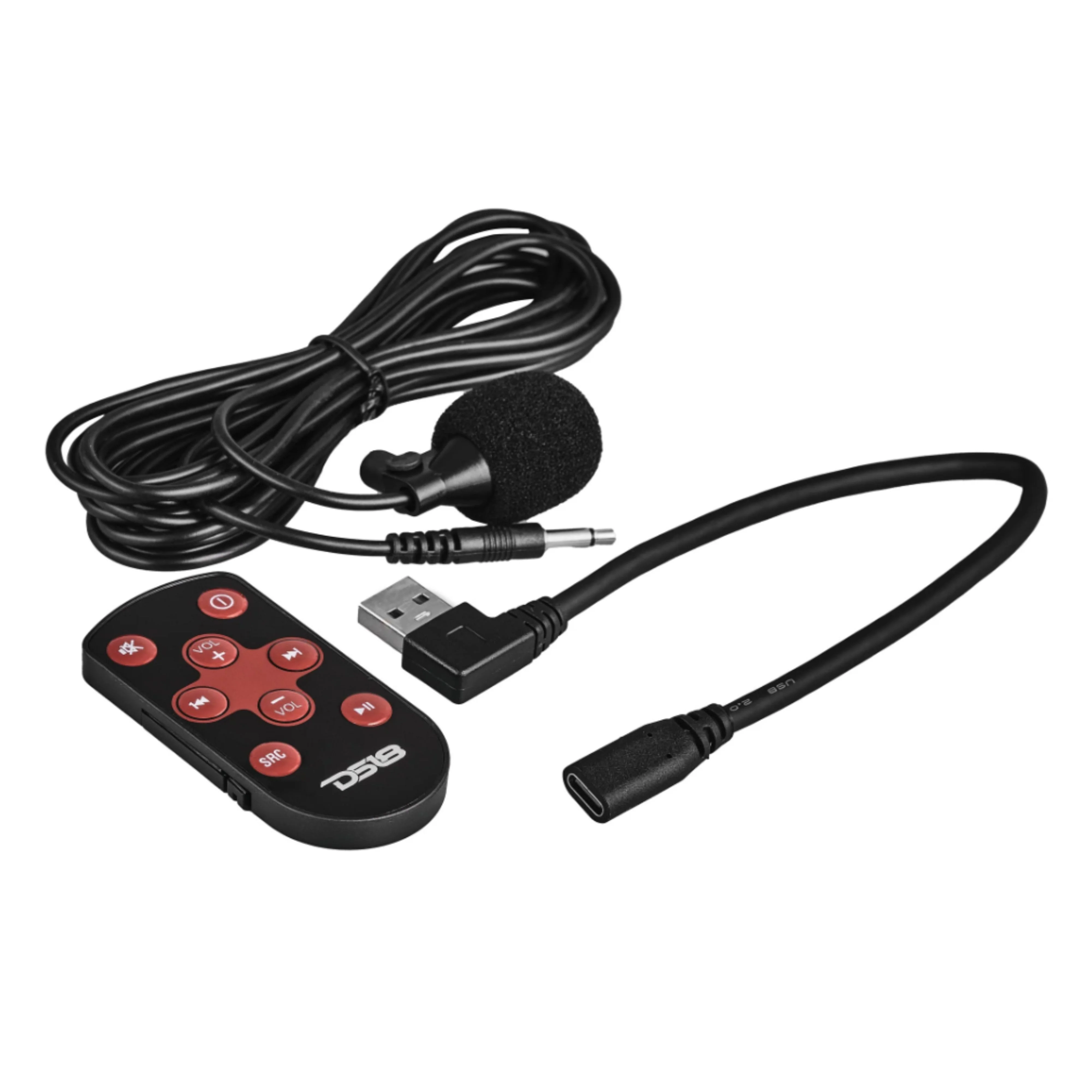 DS18 10.5" Bluetooth Radio Mirror-Link USB/SD/AUX w/ Remote & DSP DDX10.5ML - Image 7