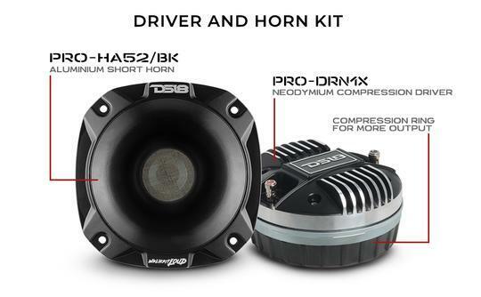 DS18 2" 8-Ohm 680-Watt Titanium Compression Driver and Aluminum Horn Kit - Image 6