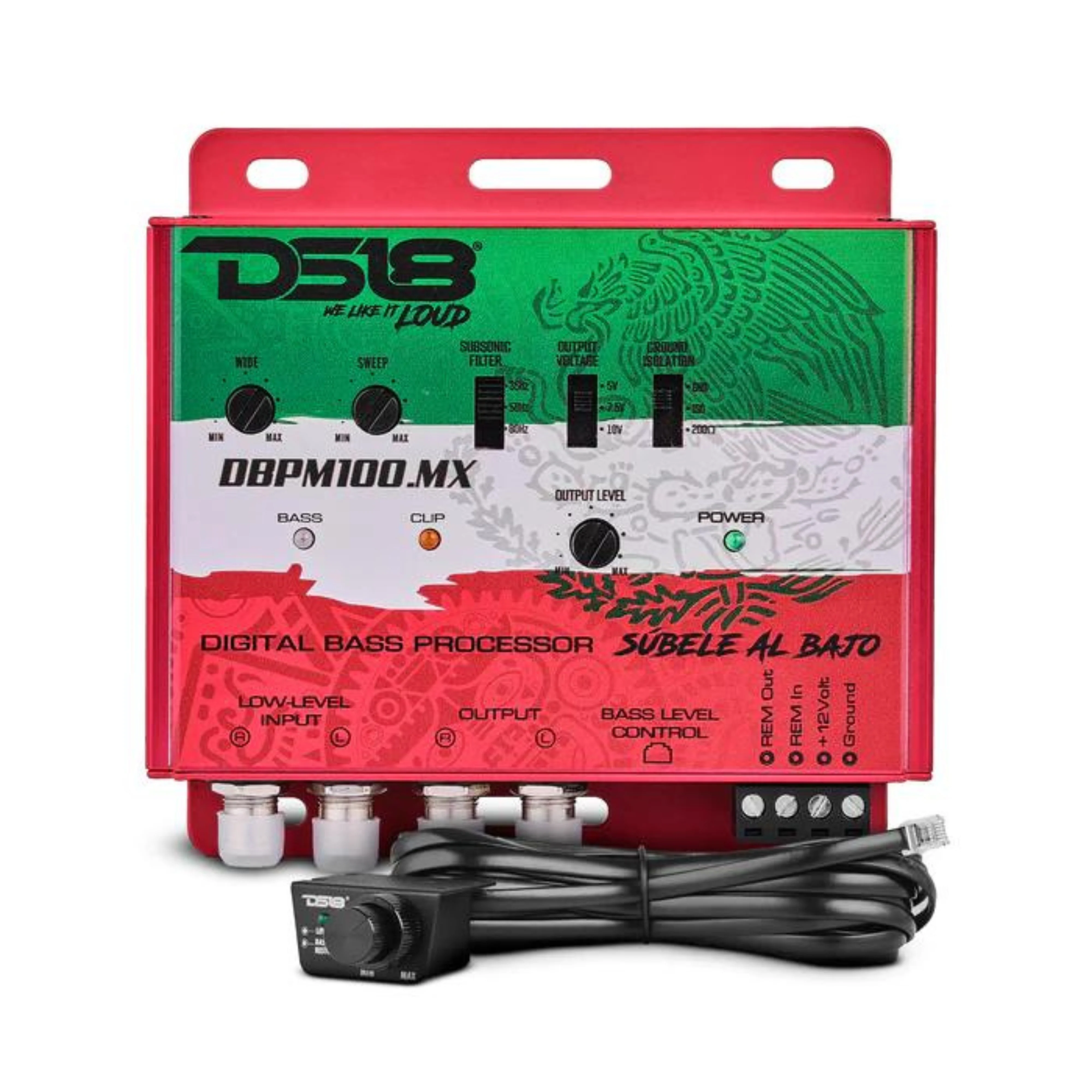 DS18 2 Ch Digital Bass Processor & Bass Restoration Processor Mexico Design