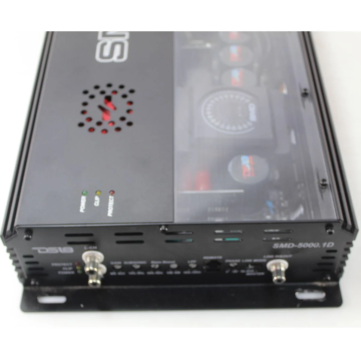 DS18 5K RMS 1-Ohm Stable Class D Mono Amplifier w/Voltmeter SMD-5000.1D OPEN BOX - Image 4