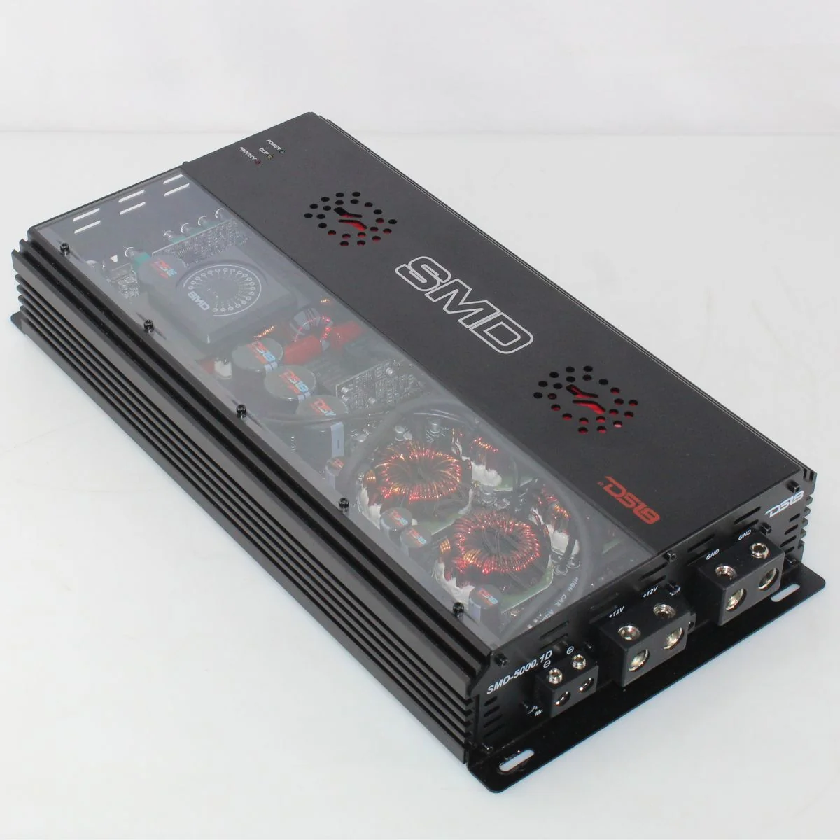 DS18 5K RMS 1-Ohm Stable Class D Mono Amplifier w/Voltmeter SMD-5000.1D OPEN BOX - Image 5