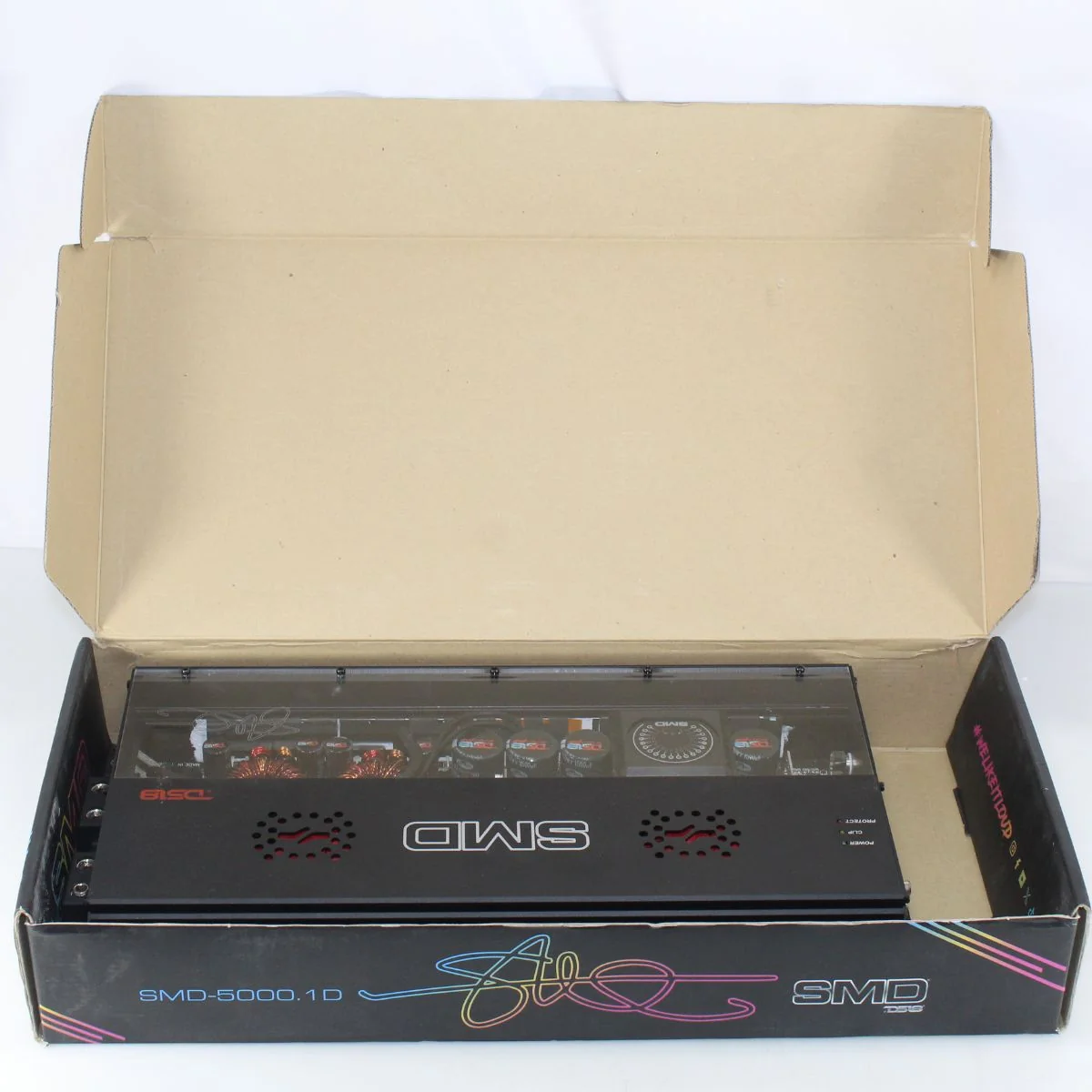 DS18 5K RMS 1-Ohm Stable Class D Mono Amplifier w/Voltmeter SMD-5000.1D OPEN BOX - Image 9