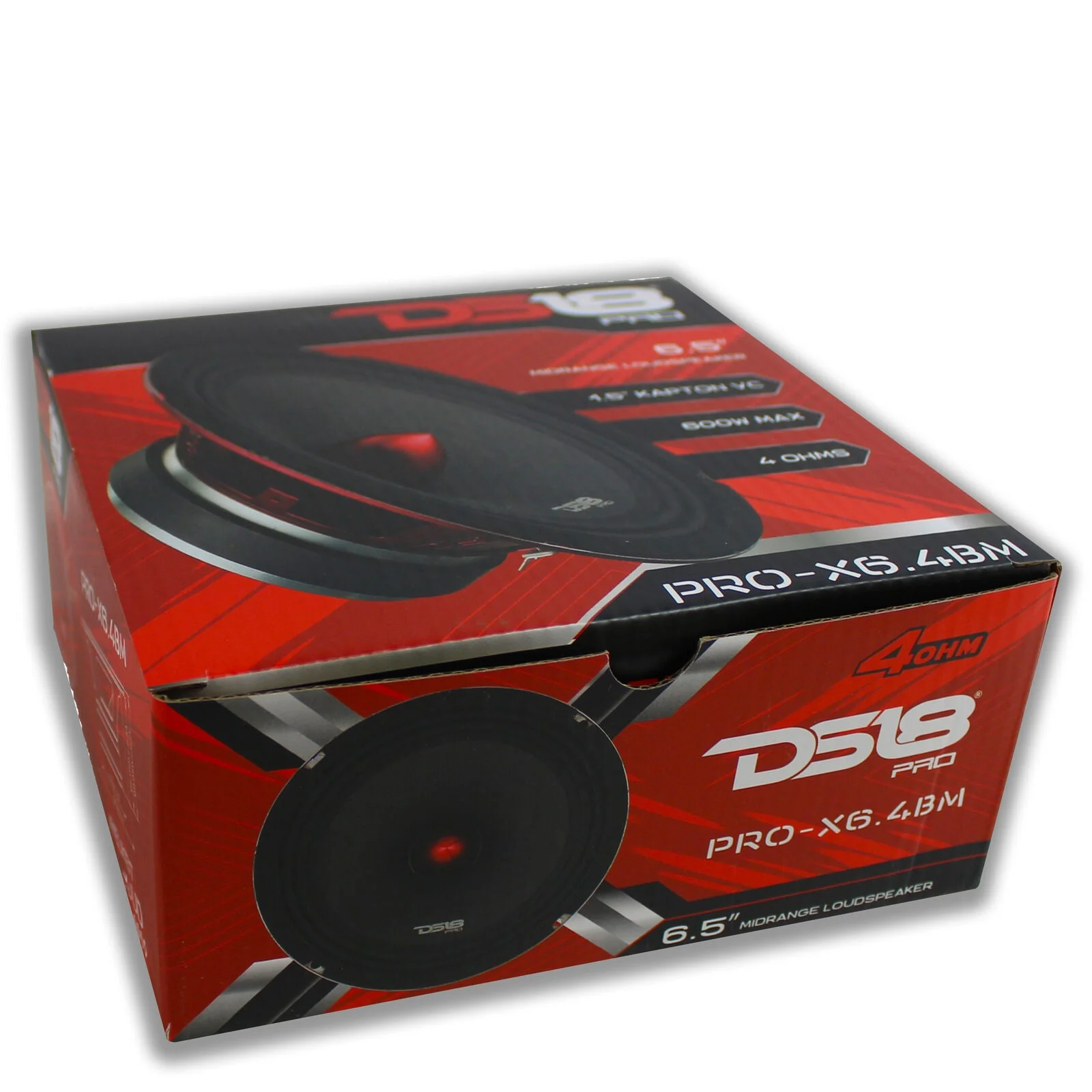 DS18 6.5" Midrange Loudspeaker 500 Watts 4 Ohm /w Bullet PRO-X6.4BM OPEN BOX - Image 5
