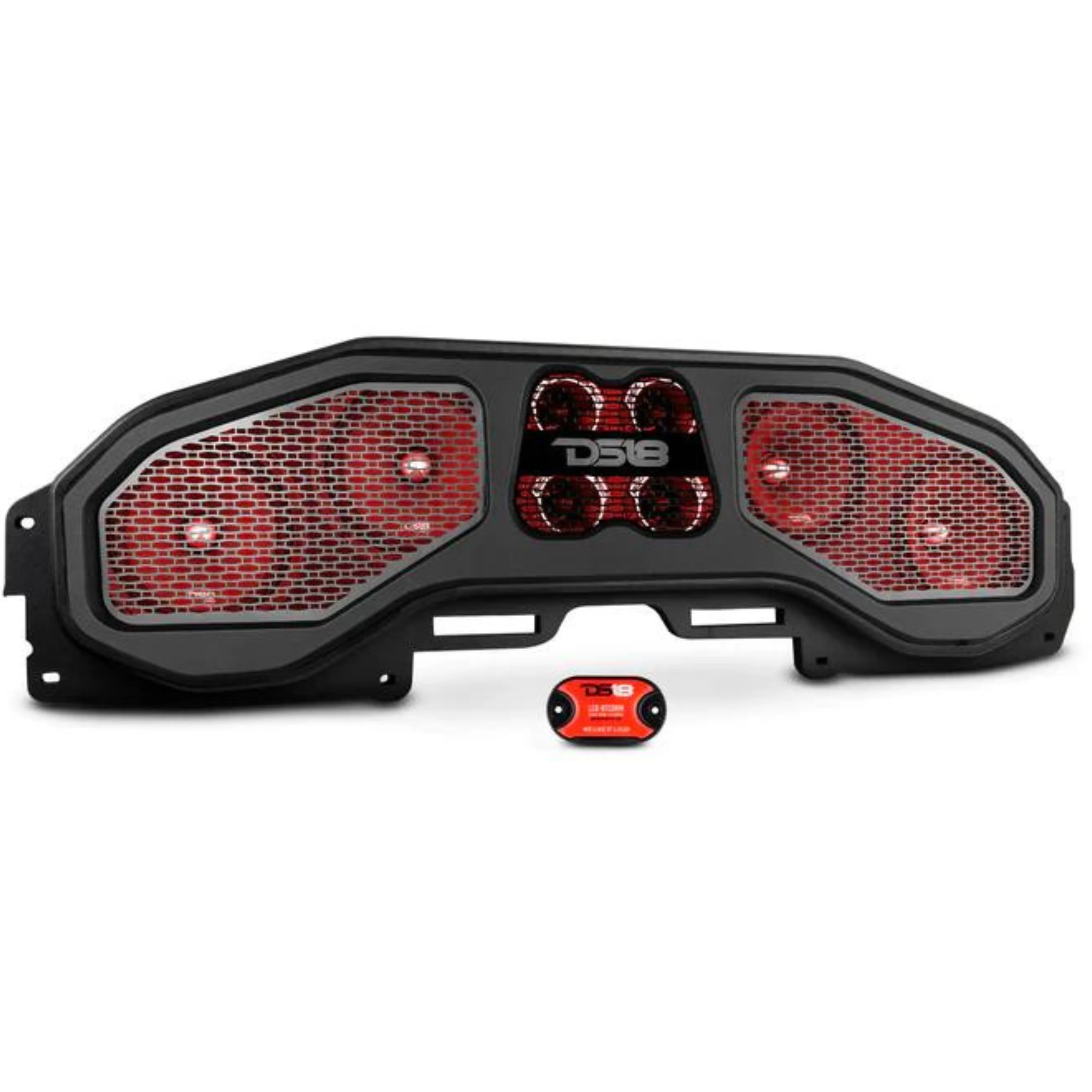 DS18 8" Overhead Loaded Sound Bar For 2018-2023 Jeep JL JT JLTSBAR1LD