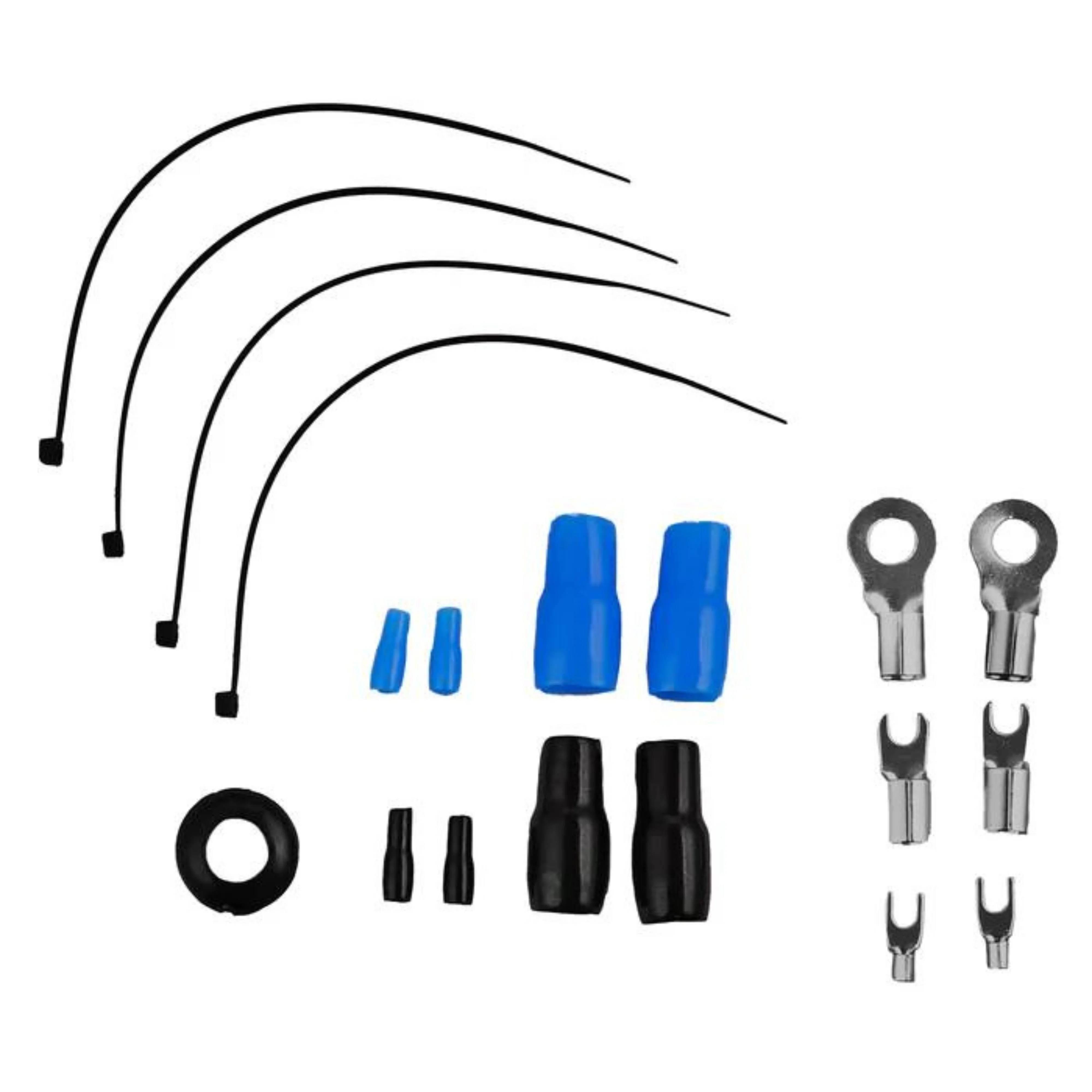 DS18 AKIT4 CCA 4-Gauge Amplifier Installation Kit - Blue / DS-AKIT4-BL - Image 4