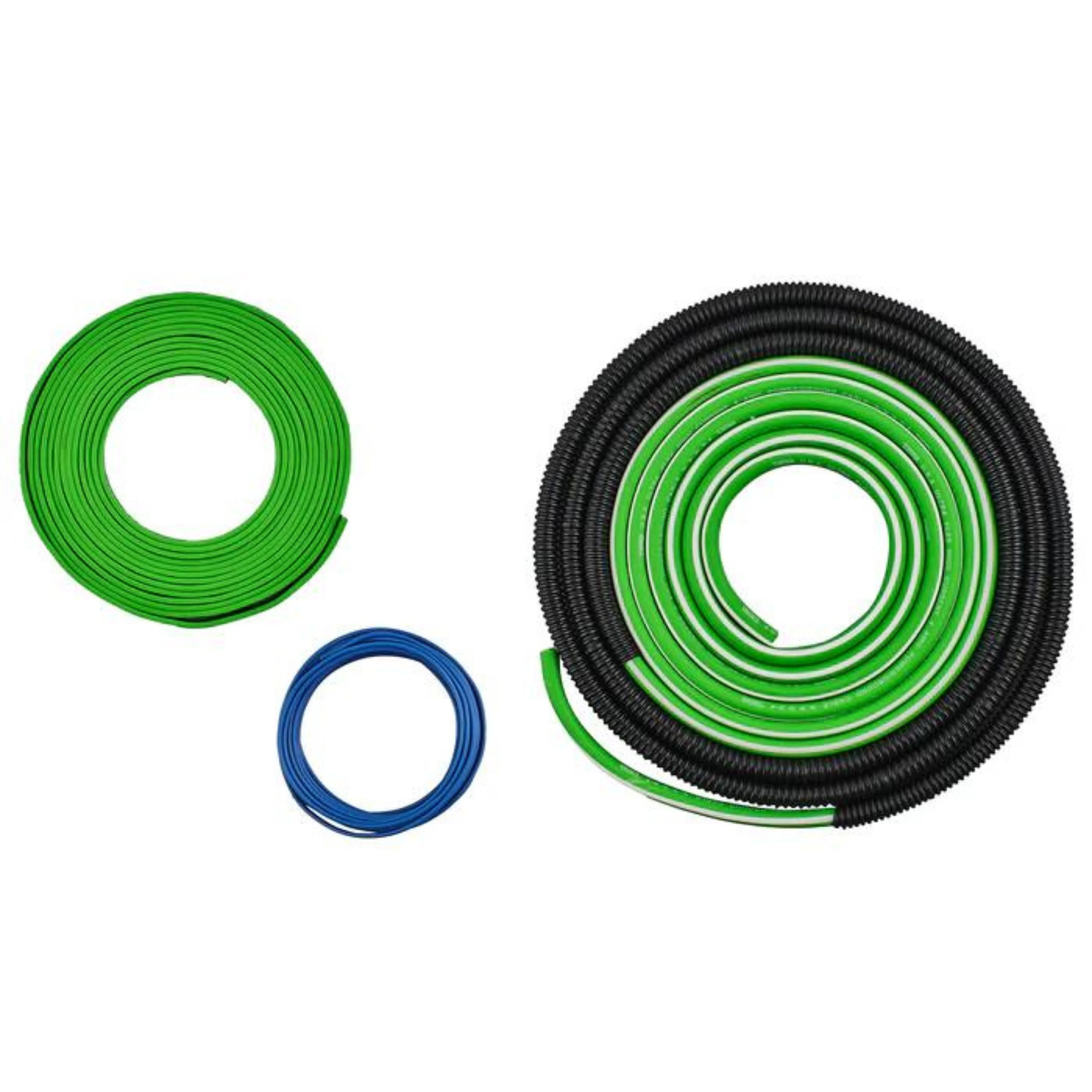 DS18 AKIT4 CCA 4-Gauge Amplifier Installation Kit - Green / DS-AKIT4-GR - Image 3