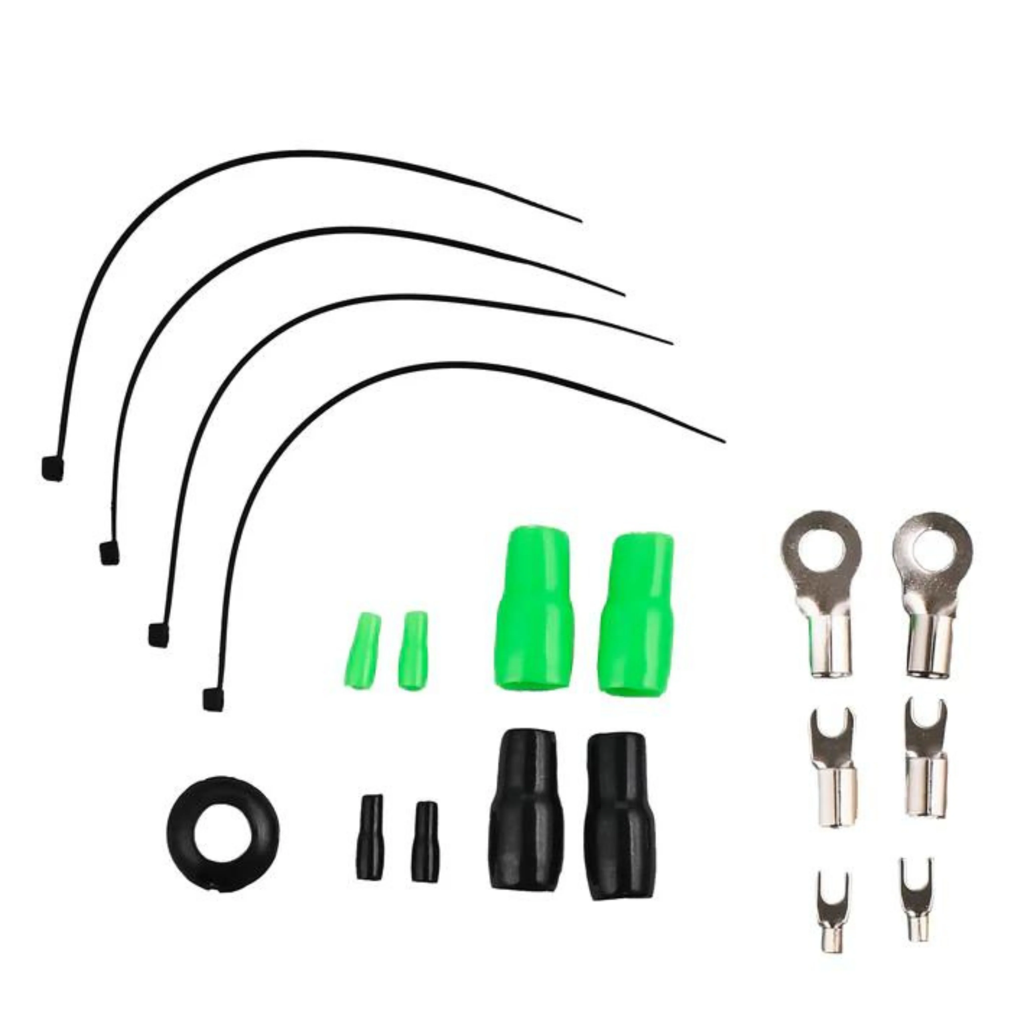 DS18 AKIT4 CCA 4-Gauge Amplifier Installation Kit - Green / DS-AKIT4-GR - Image 4