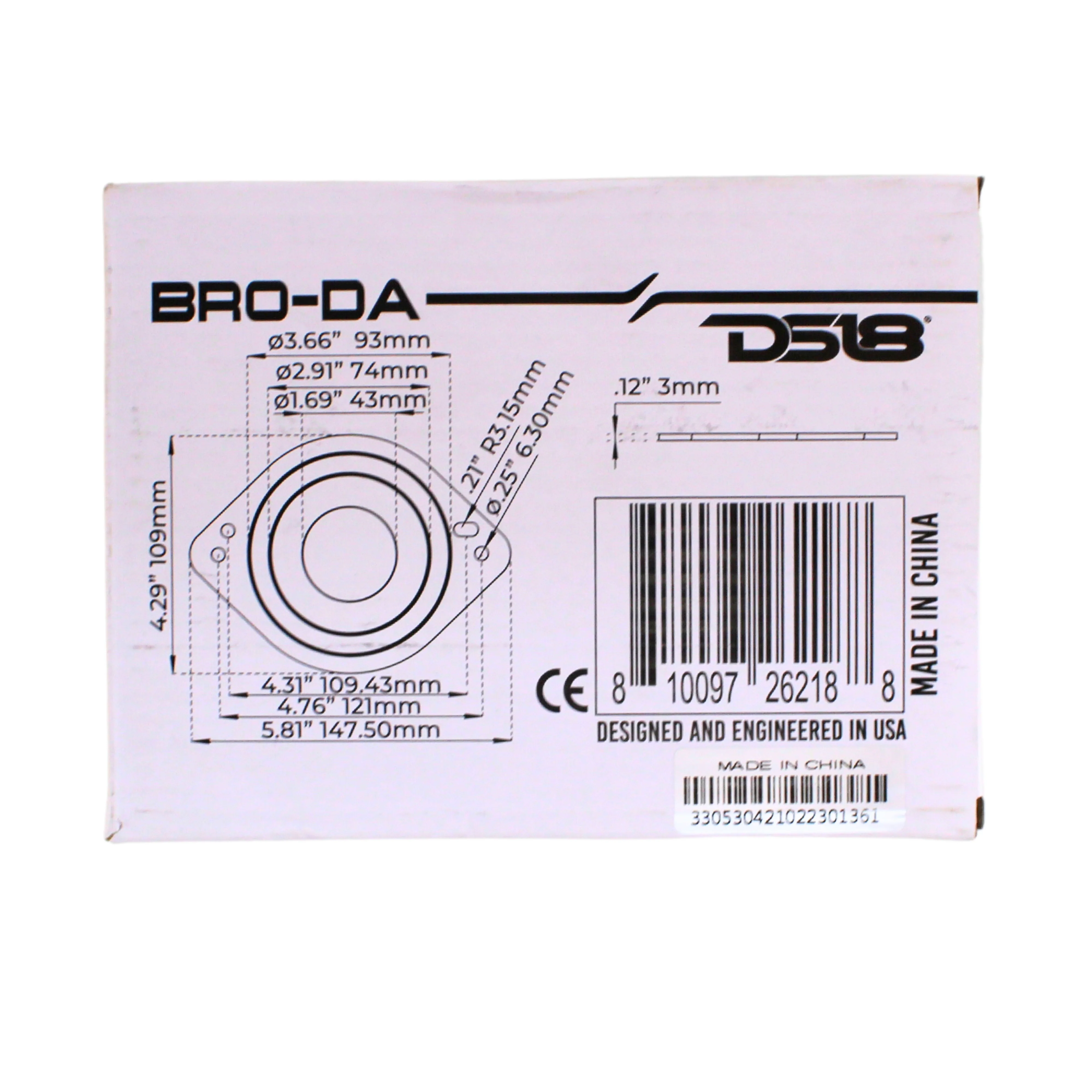 DS18 BRO-DA Bronco Dashboard Speaker Adapter for Tweeters and Midrange Speakers - Image 5