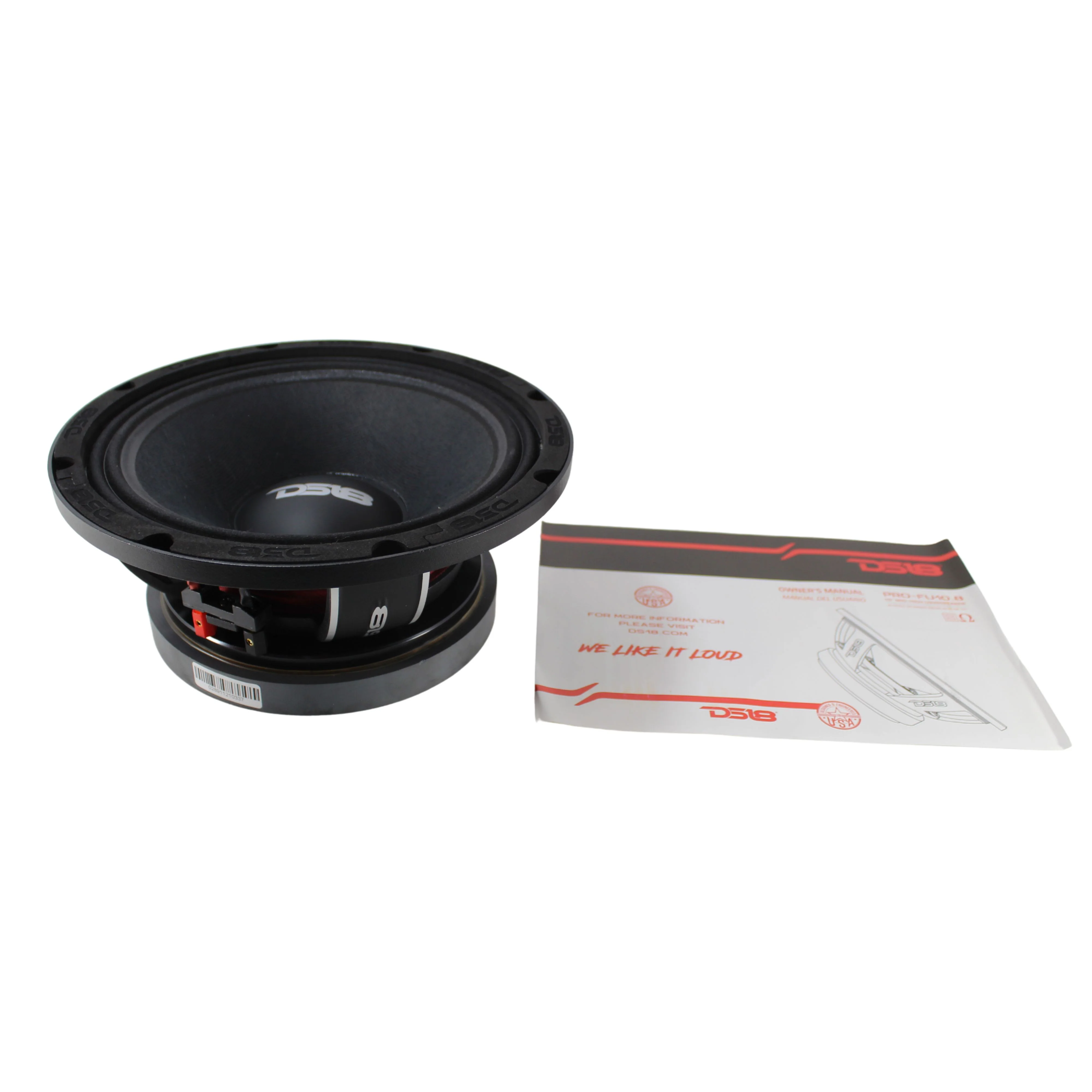 DS18 Car Audio 10" Mid-Bass Loudspeaker 800 Watt 8 Ohm PRO-FU10.8 OPEN BOX - Image 6