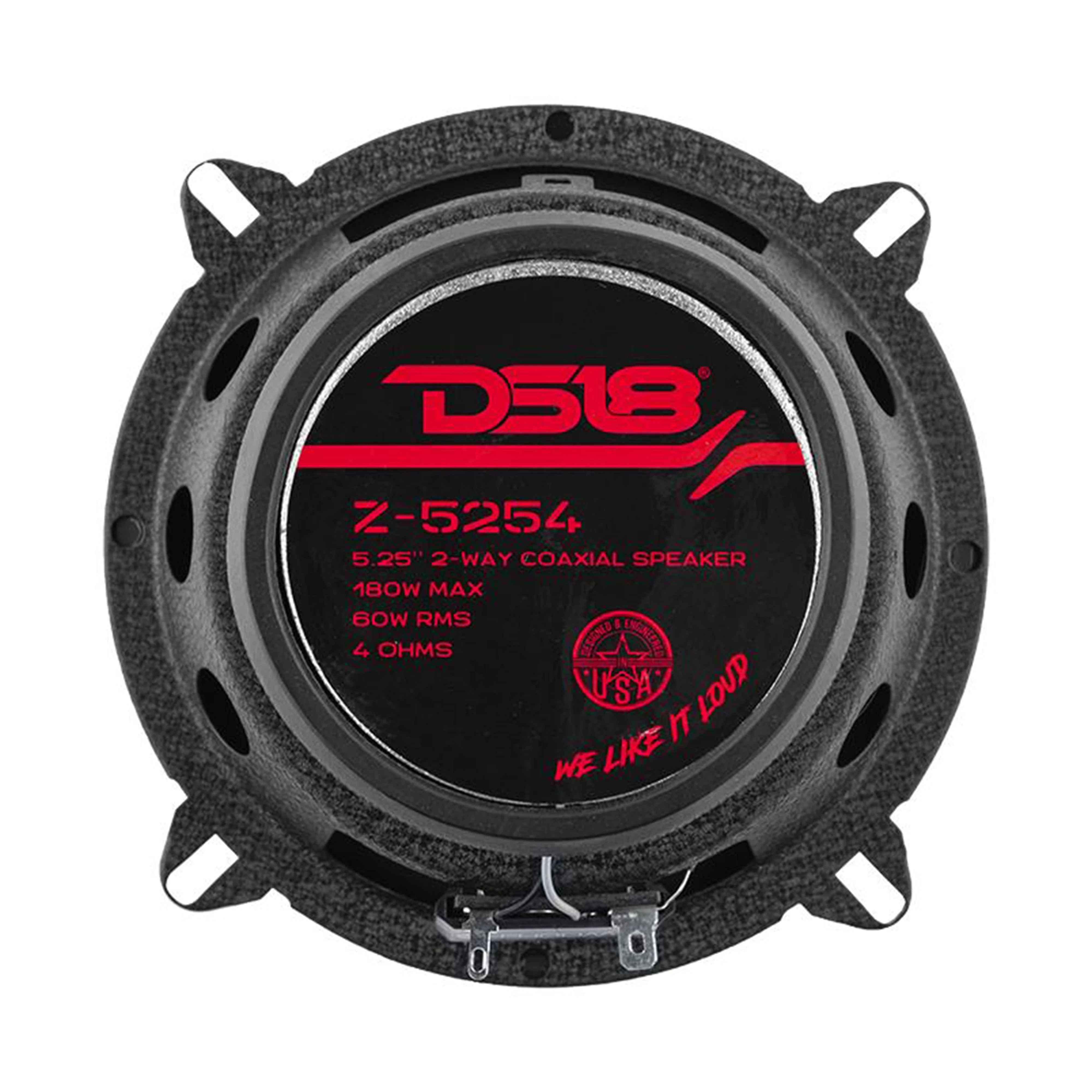 DS18 ELITE 5.25" Coaxial Speakers 180W 4 Ohm 2-Way Pair /w Kevlar Cone ZXI-5254 - Image 7