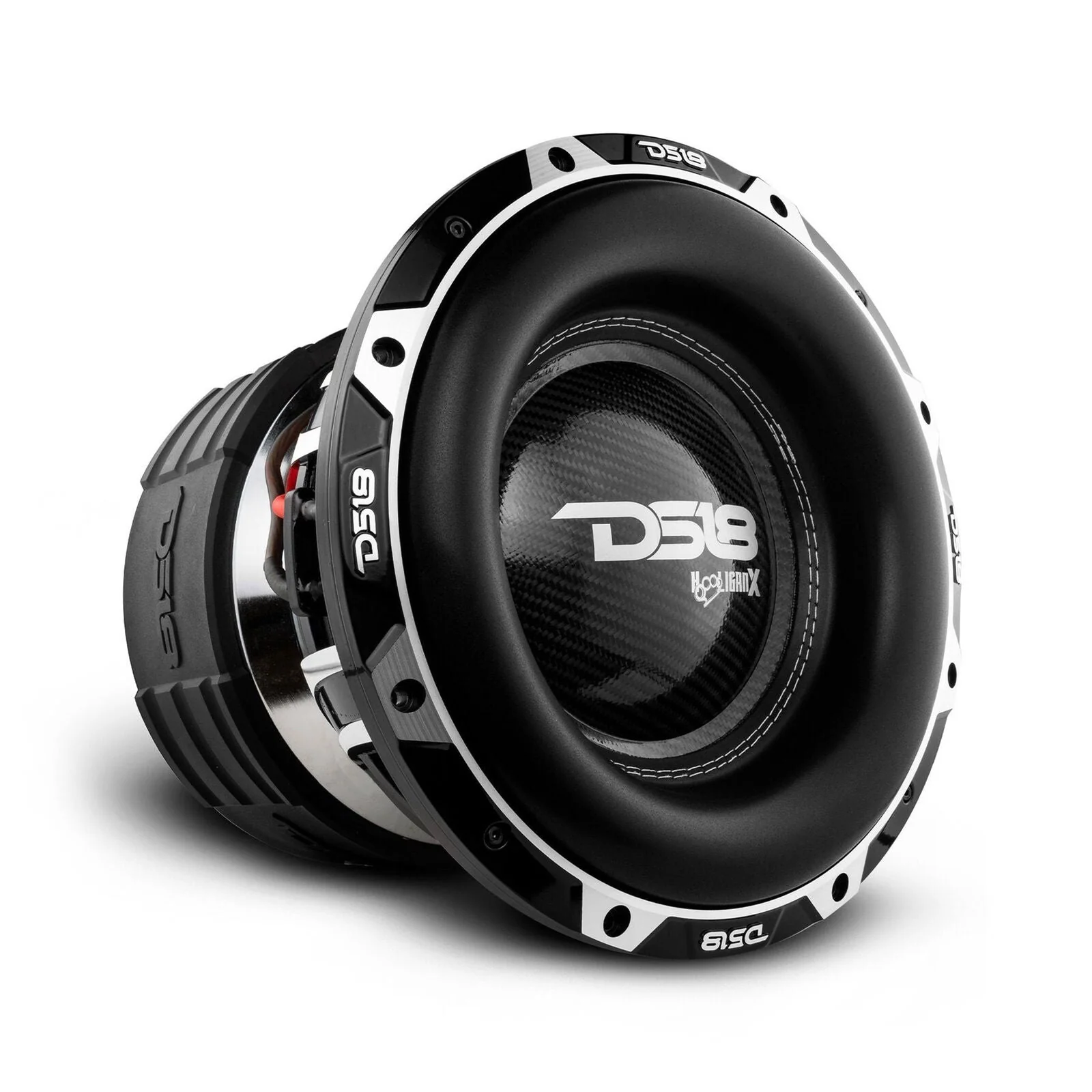 DS18 Hooligan X 12" 6000 Watt 4" DVC 1 Ohm High Excursion Competition Subwoofer