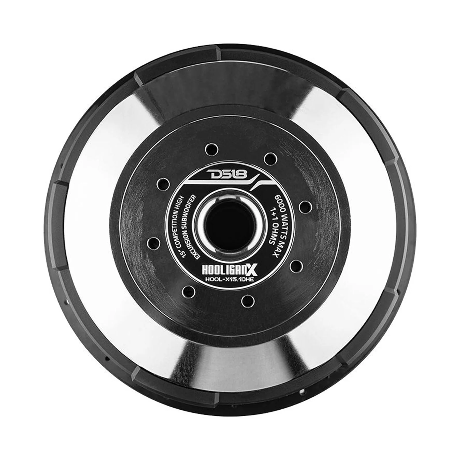 DS18 Hooligan X 15" 6000 Watt 4"DVC 1 Ohm High Excursion Competition Subwoofer - Image 6