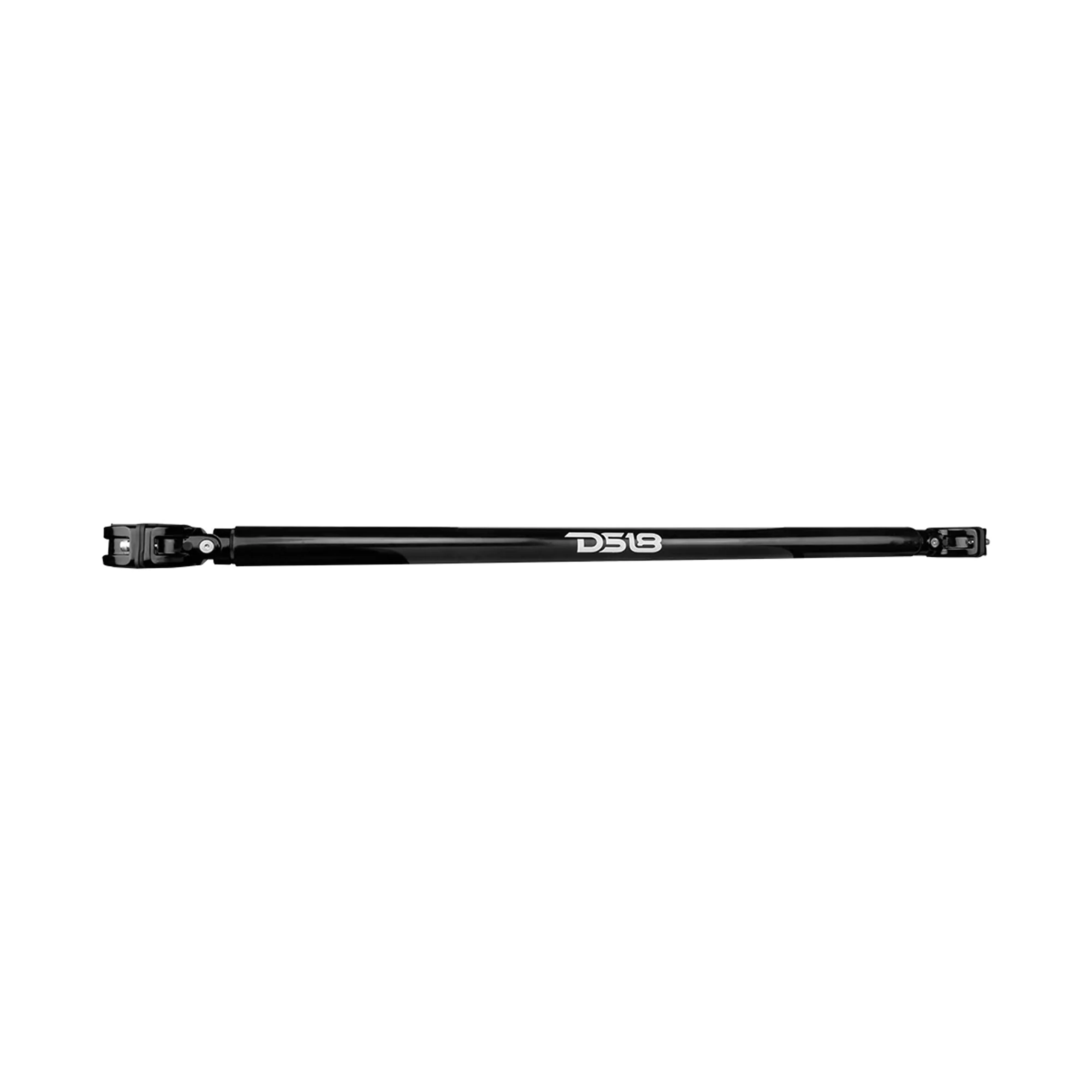 DS18 Jeep JK/JKU 48.3" - 50.3" Mounting Tube Aluminum for Tower/Pod Speakers Black