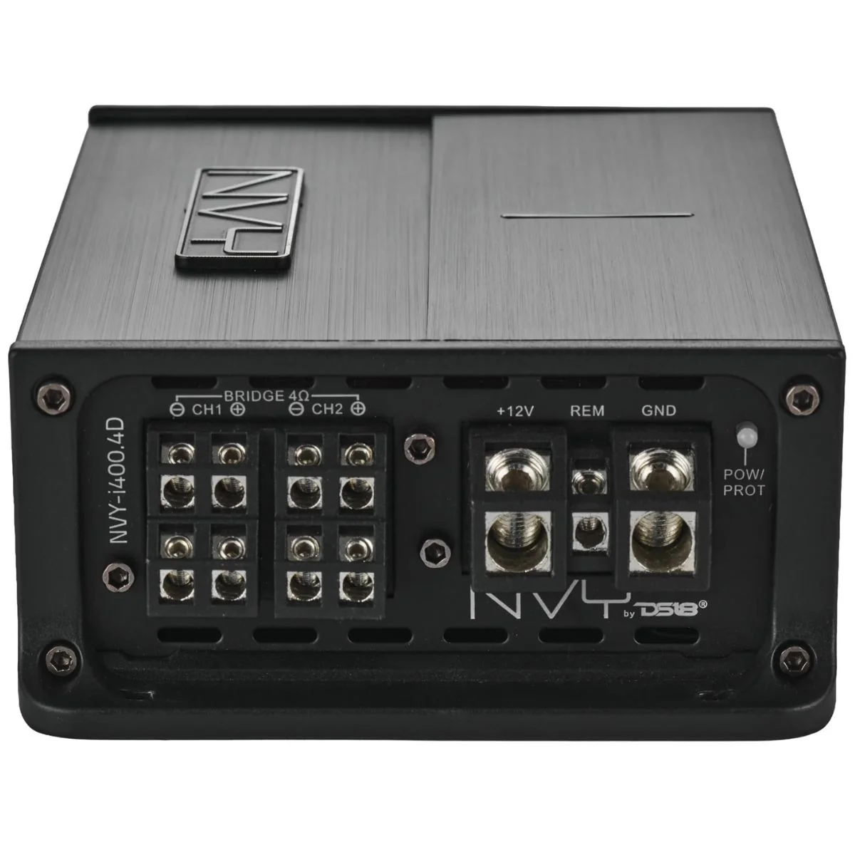 DS18 NVY-i400.4D 4 Ch 2 Ohm Amplifier 400W RMS x4 Powersports Motorcycle Amp - Image 5