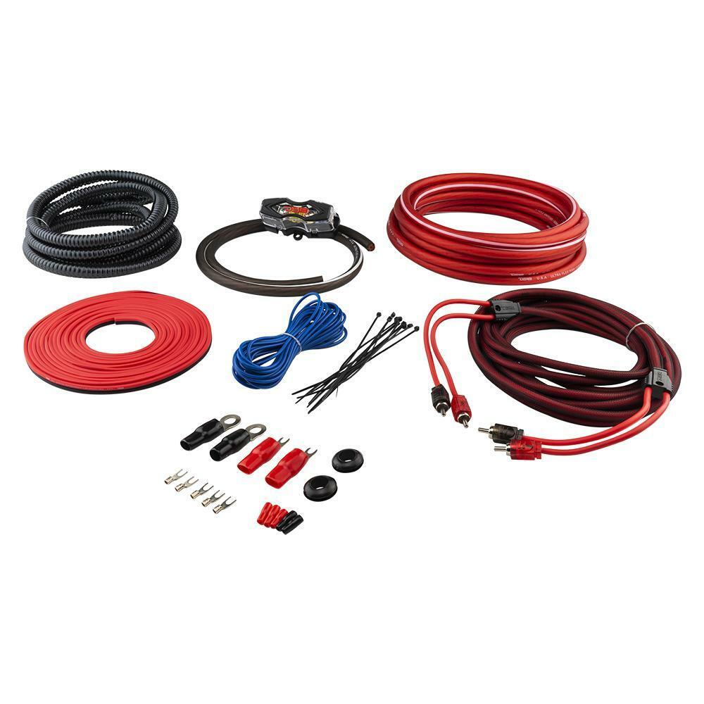 DS18 OFC 100% Copper Advance 8-GA Installation Kit OFCKIT8