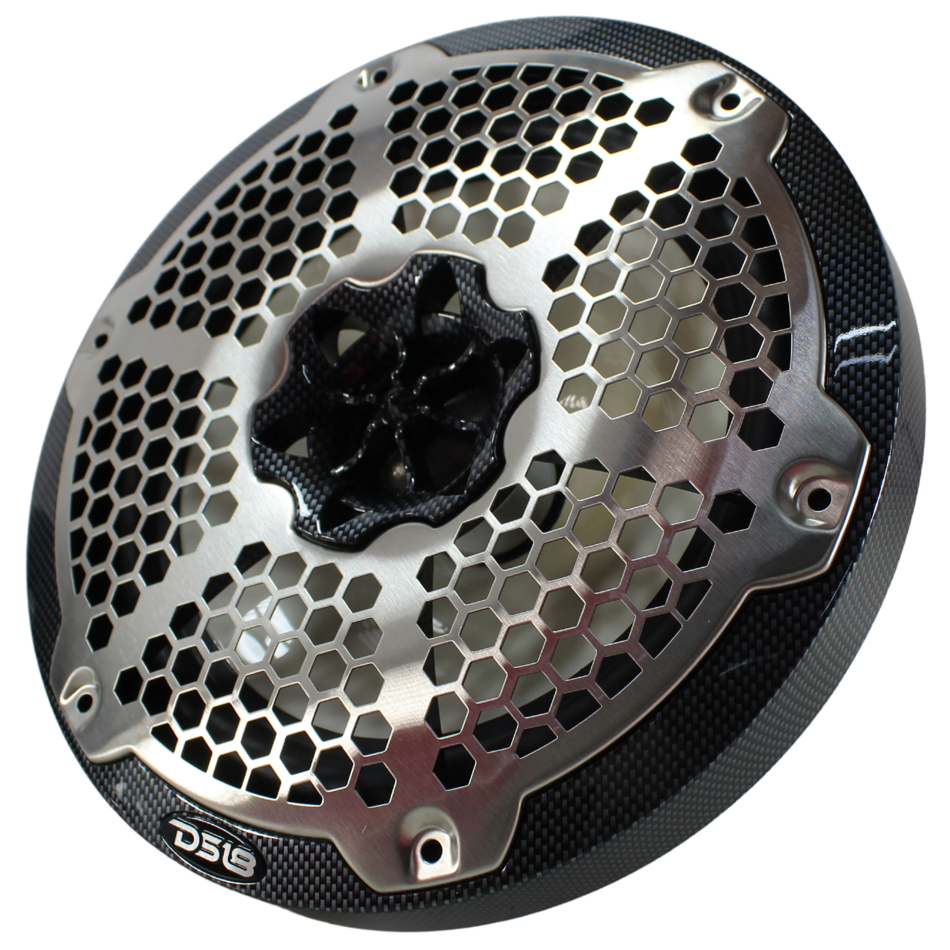 DS18 Pair of 8" 2-way 4 OHM 150W Coaxial Marine Grade Speakers w/ LED RGB lights - Image 3